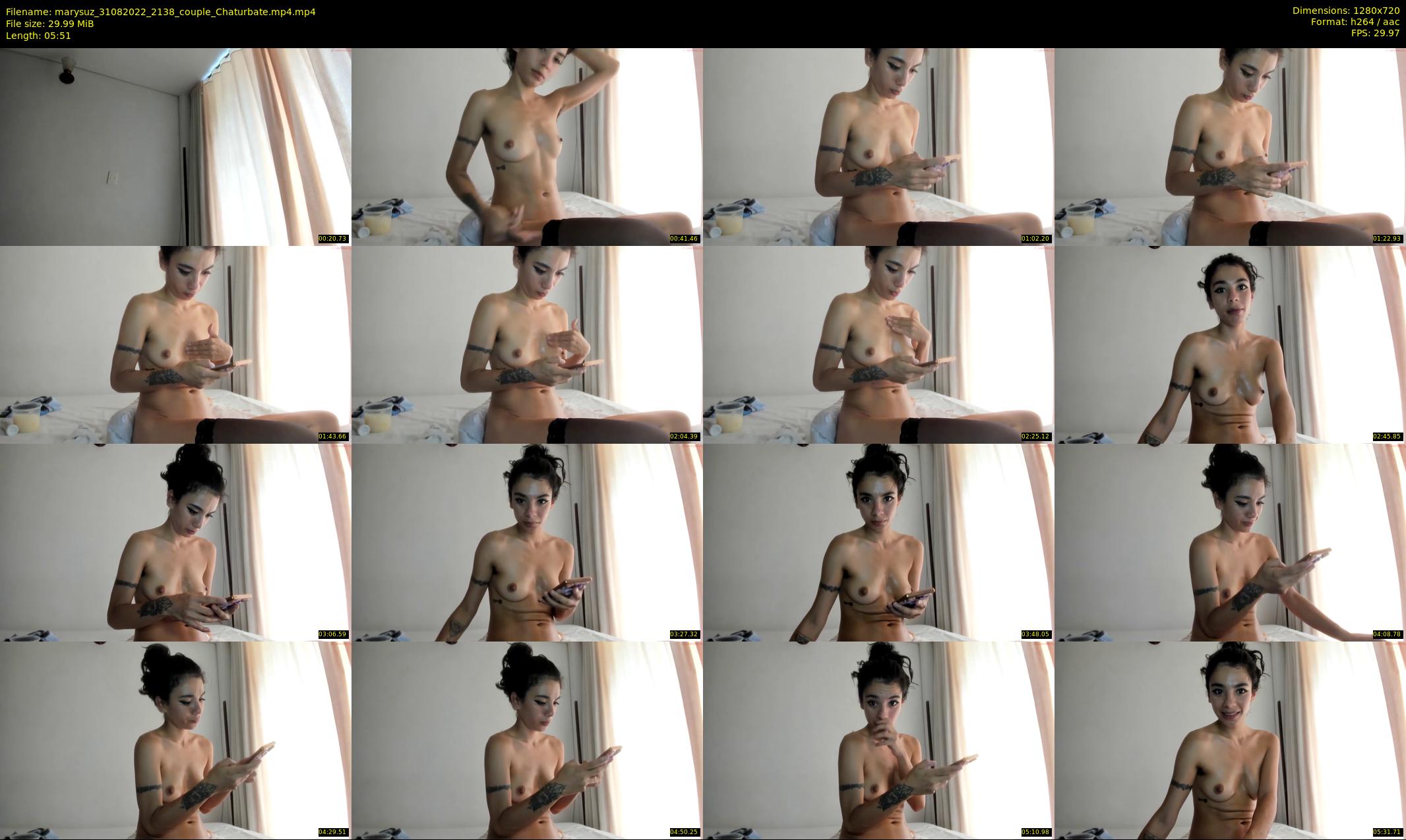 marysuz — 6 minute Chaturbate couple cam show recording, 720p, Aug 31, 2022