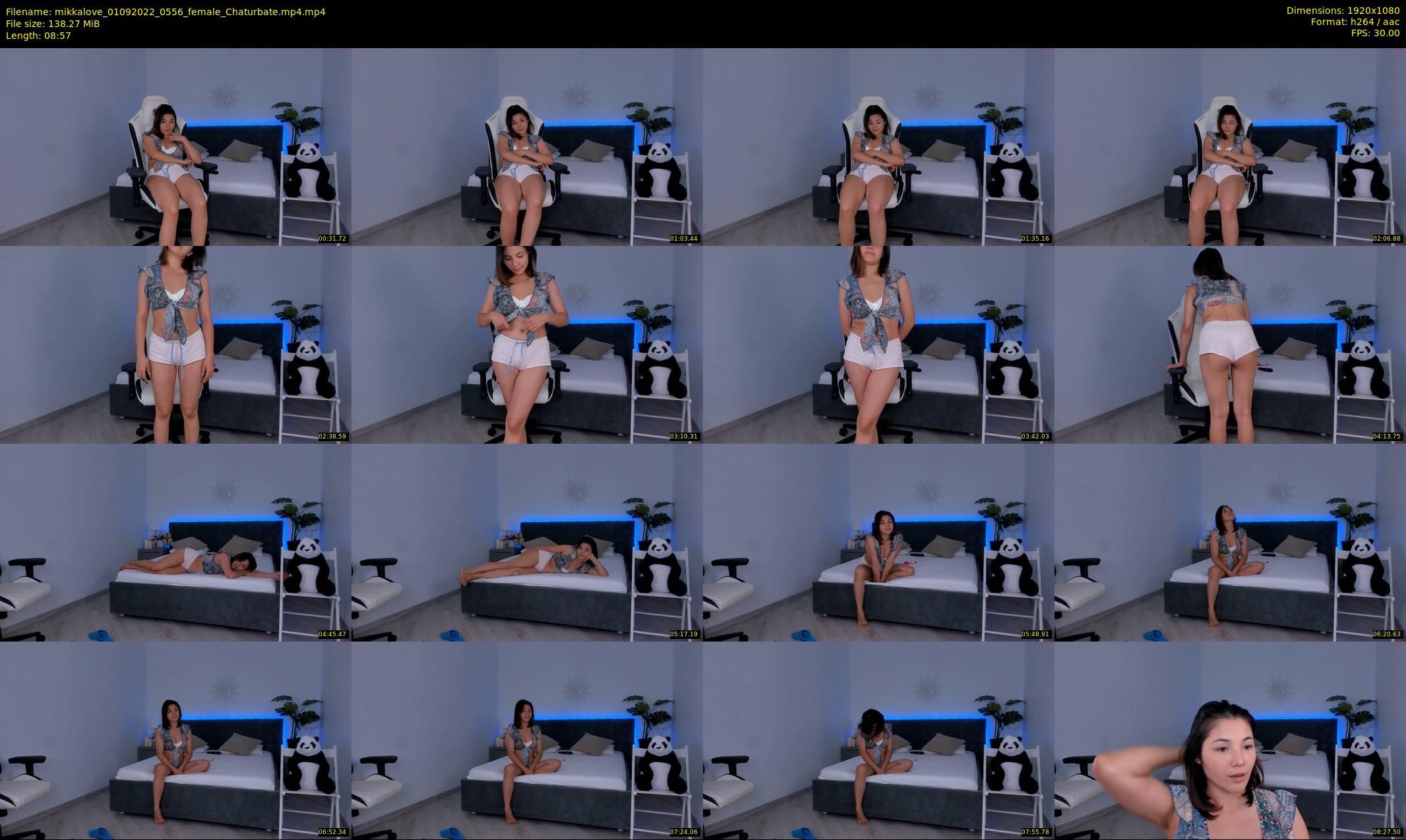 mikkalove — 9 minute Chaturbate female cam show recording, 1080p, Sep 1, 2022