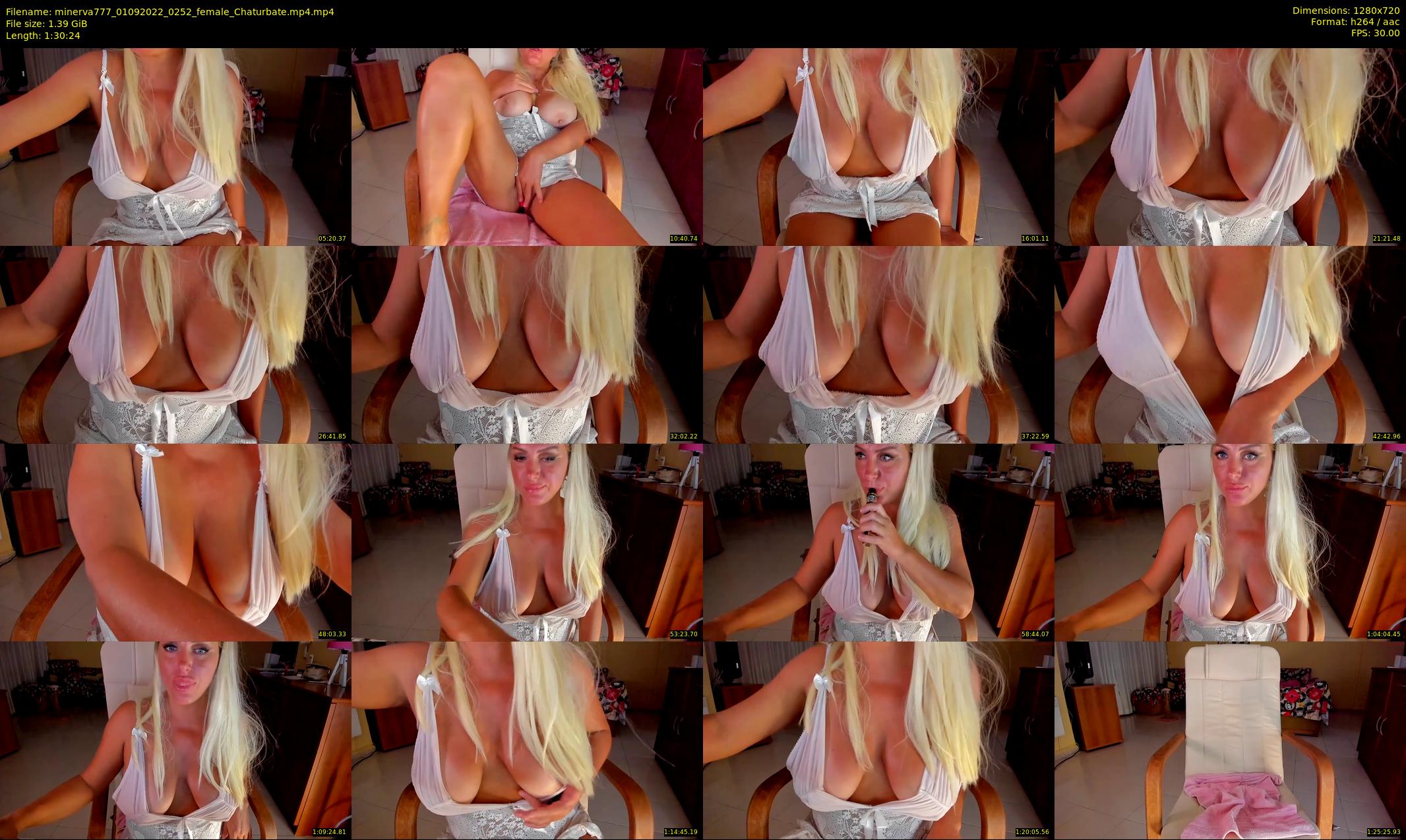 minerva777 — 91 minute Chaturbate female cam show recording, 720p, Sep 1, 2022