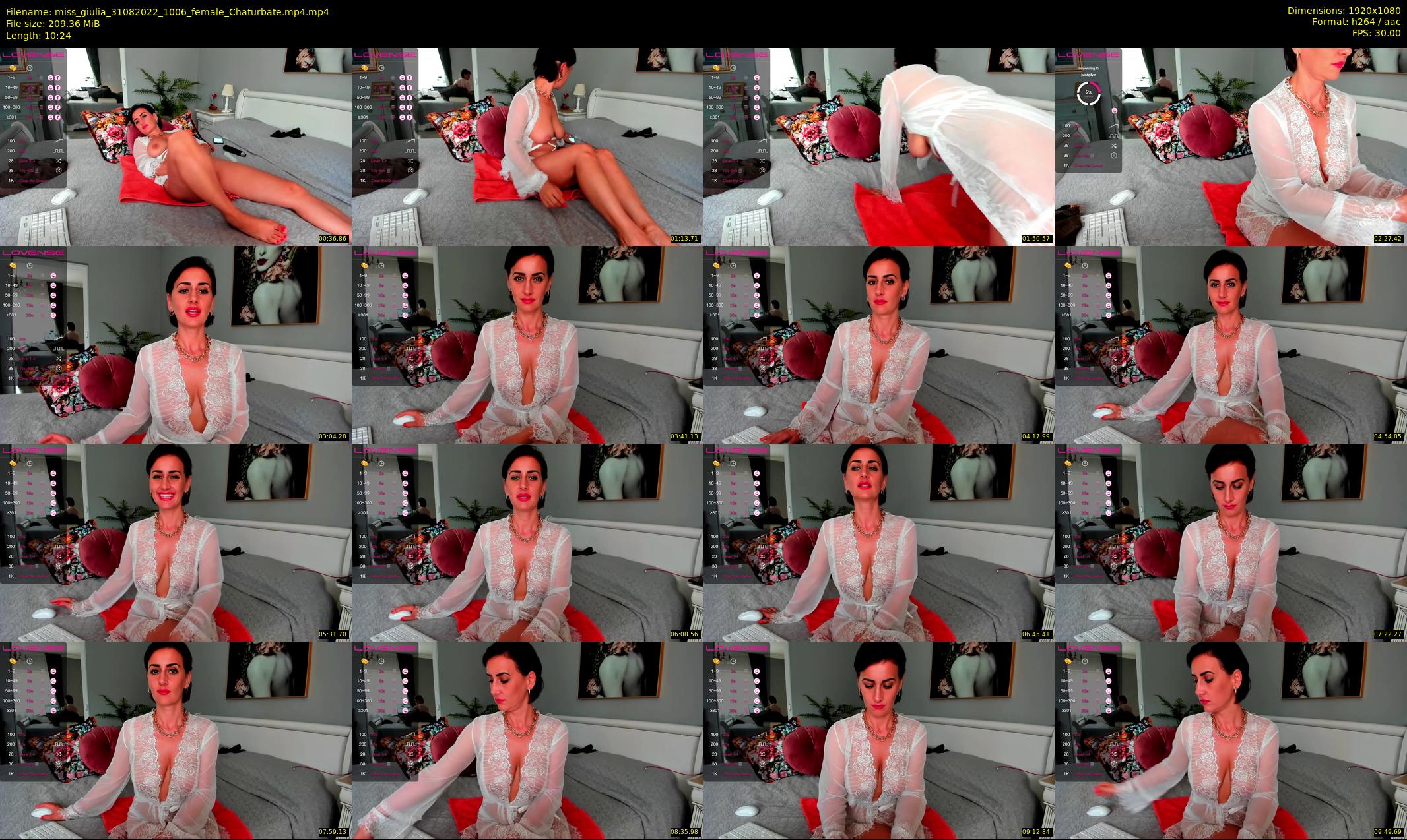 miss_giulia — 11 minute Chaturbate female cam show recording, 1080p, Aug 31, 2022