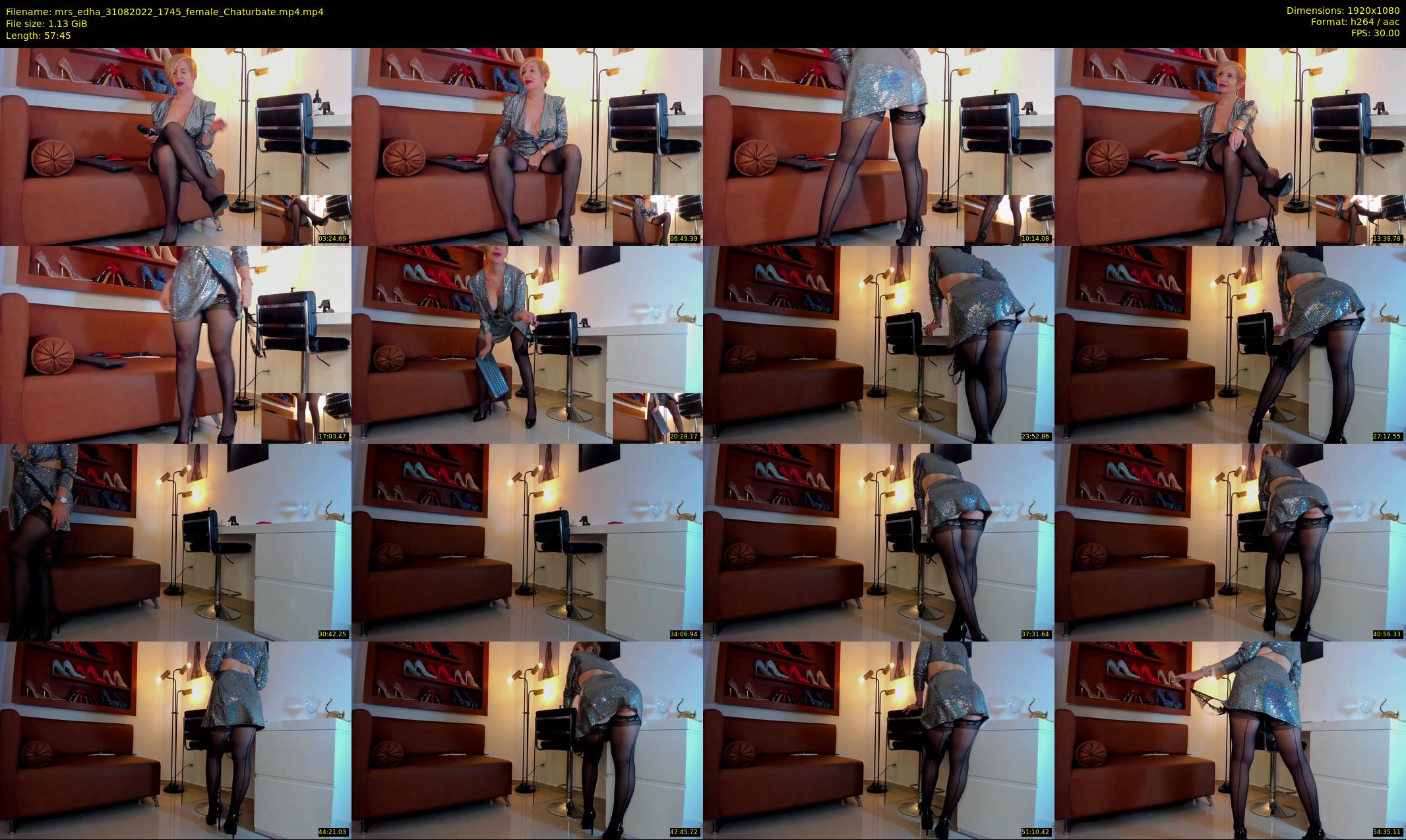 mrs_edha — 58 minute Chaturbate female cam show recording, 1080p, Aug 31, 2022