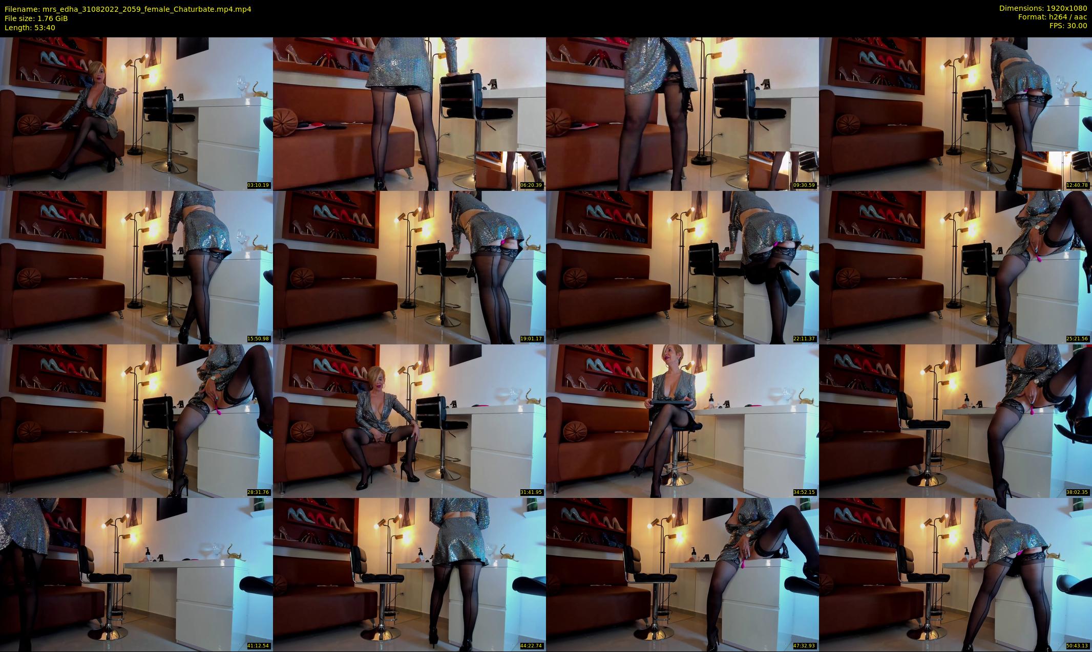 mrs_edha — 54 minute Chaturbate female cam show recording, 1080p, Aug 31, 2022