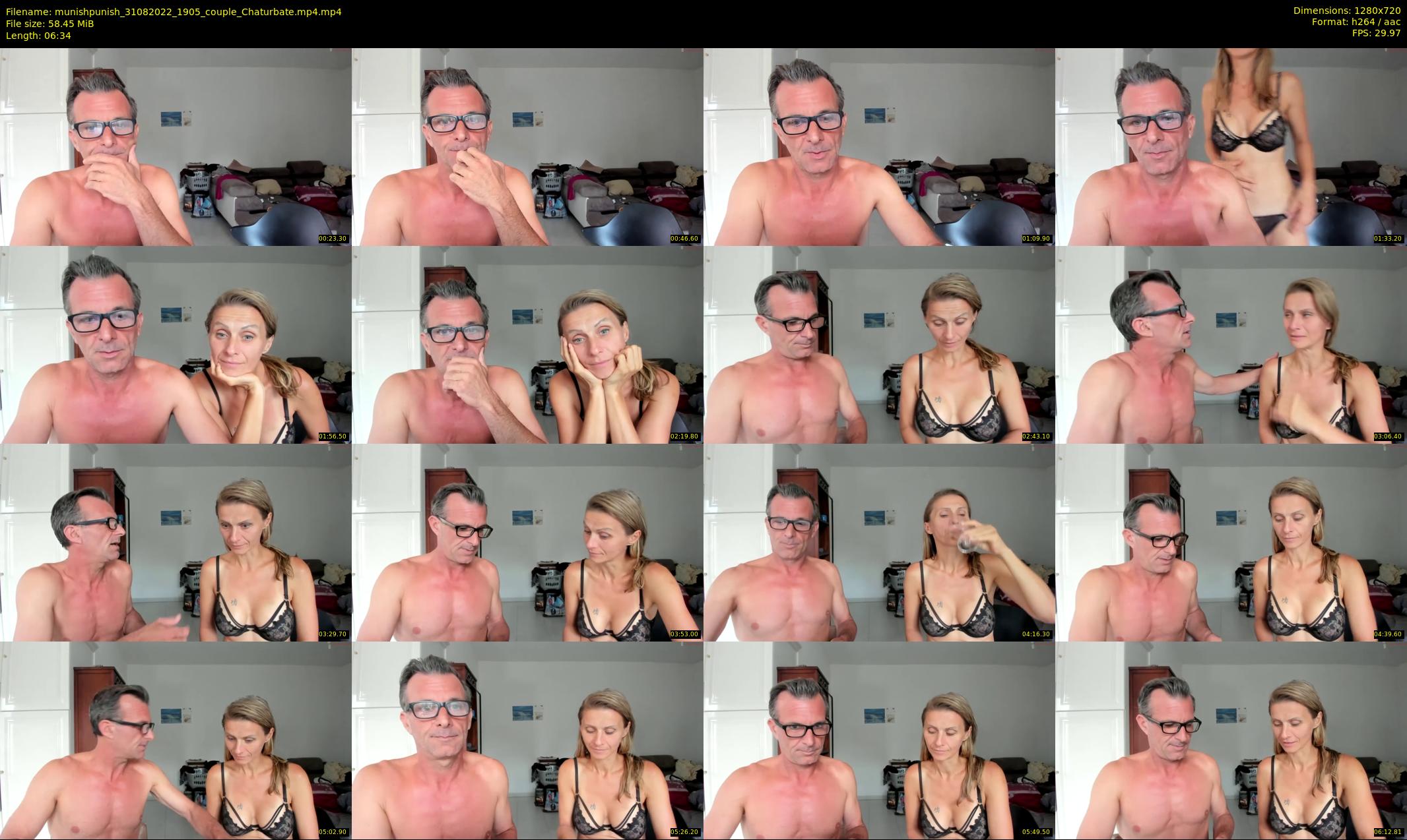 munishpunish — 7 minute Chaturbate couple cam show recording, 720p, Aug 31, 2022