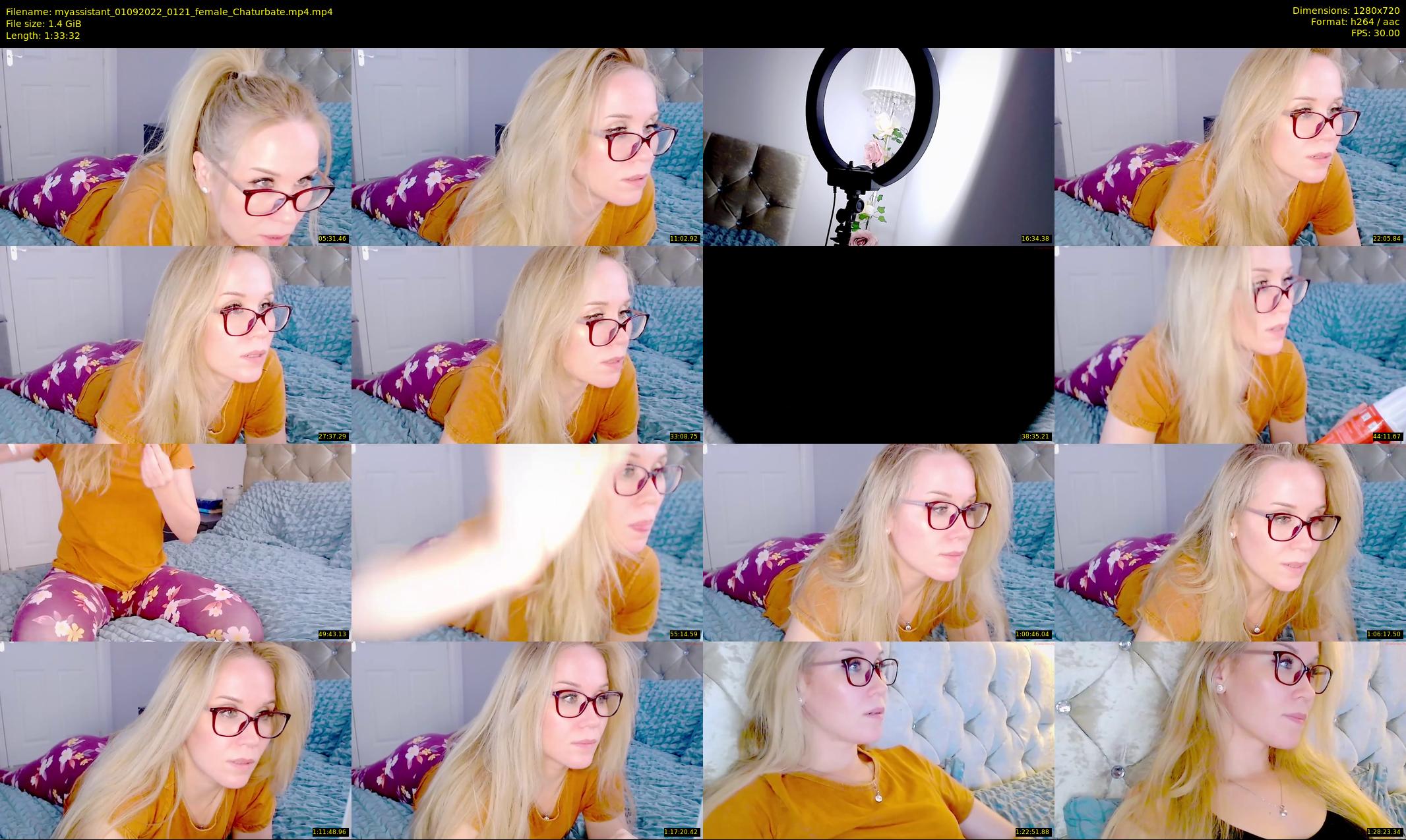 myassistant — 94 minute Chaturbate female cam show recording, 720p, Sep 1, 2022