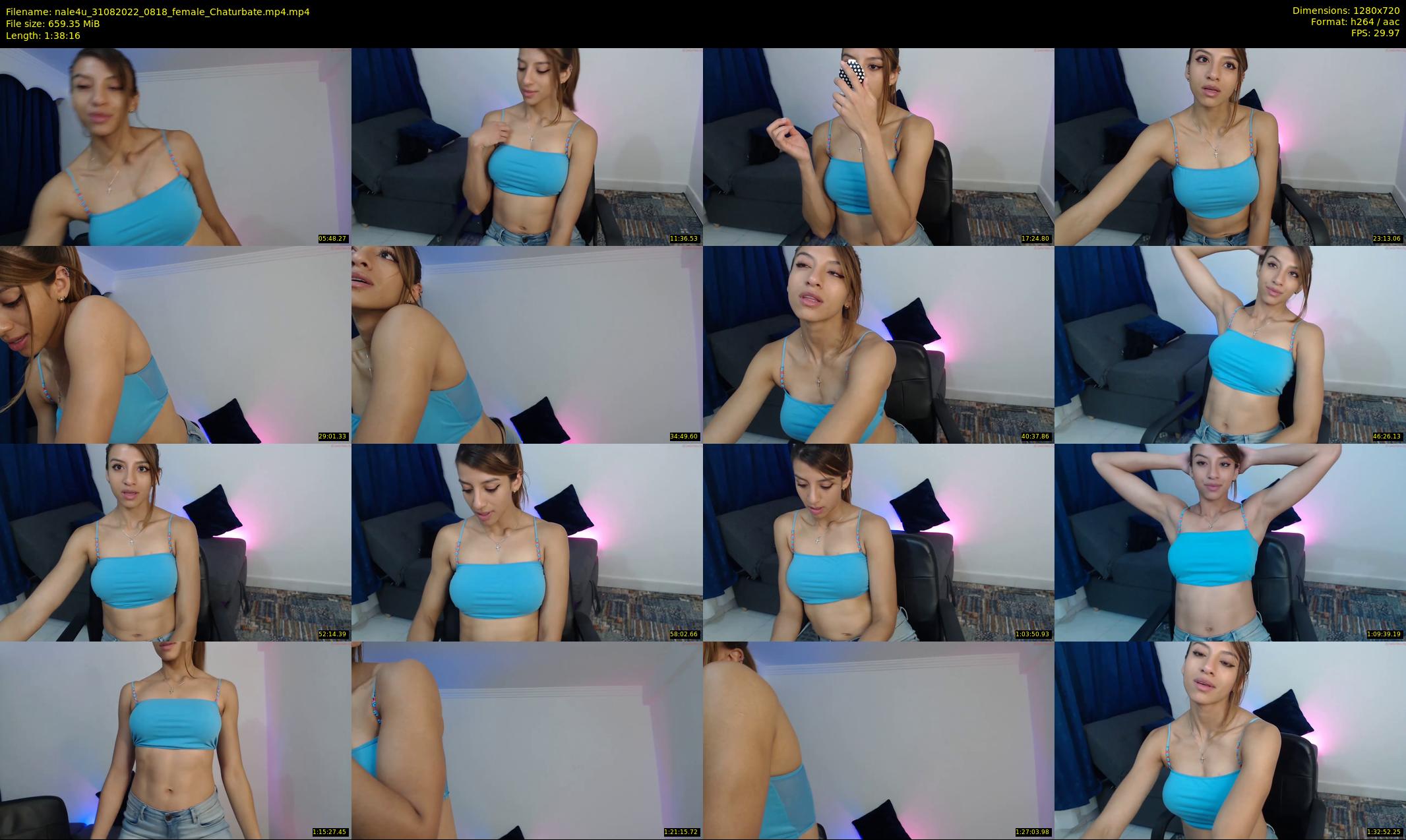 nale4u — 99 minute Chaturbate female cam show recording, 720p, Aug 31, 2022