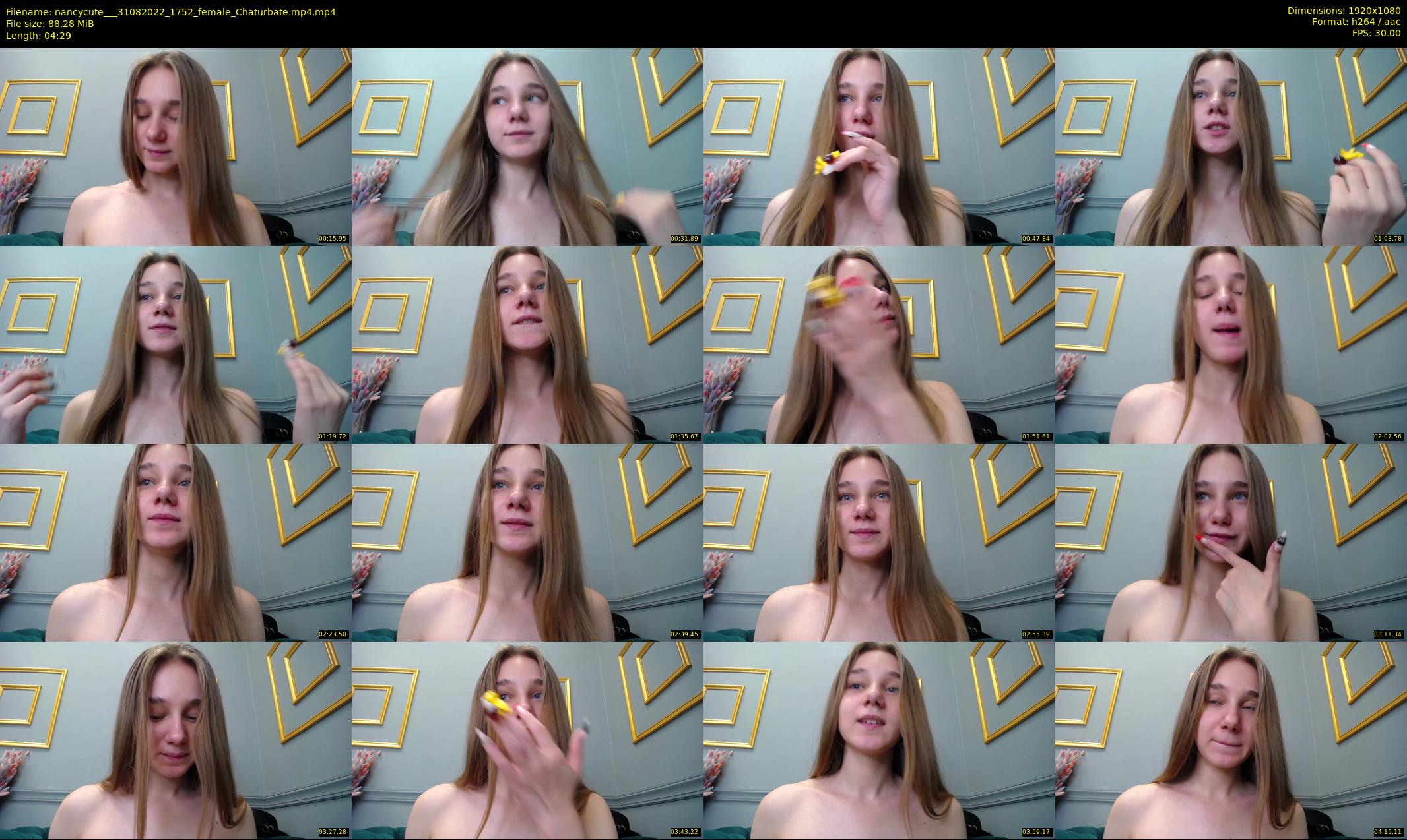 nancycute__ — 5 minute Chaturbate female cam show recording, 1080p, Aug 31, 2022