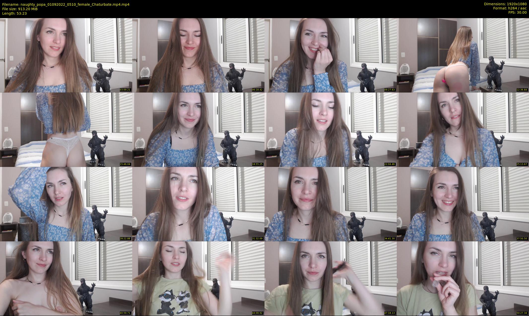 naughty_popa — 54 minute Chaturbate female cam show recording, 1080p, Sep 1, 2022