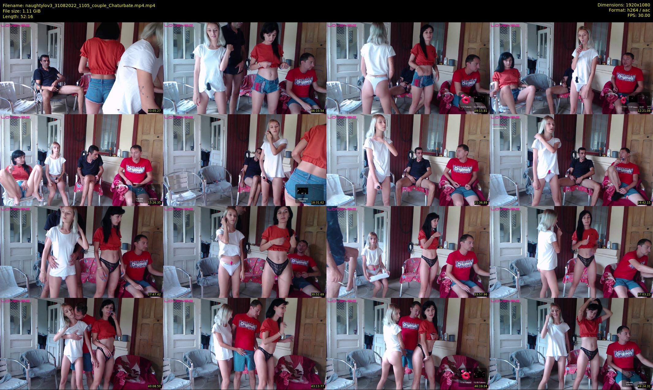 naughtylov3 — 53 minute Chaturbate couple cam show recording, 1080p, Aug 31, 2022