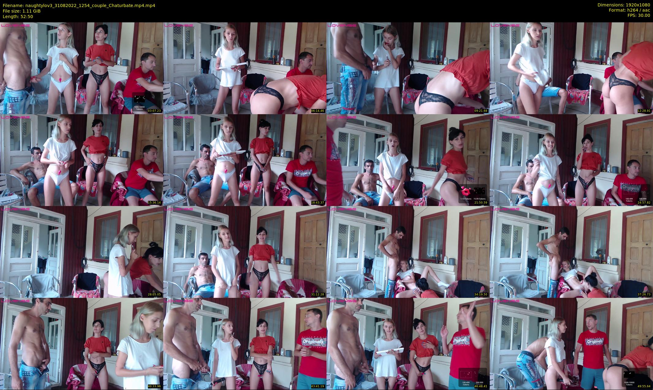 naughtylov3 — 53 minute Chaturbate couple cam show recording, 1080p, Aug 31, 2022