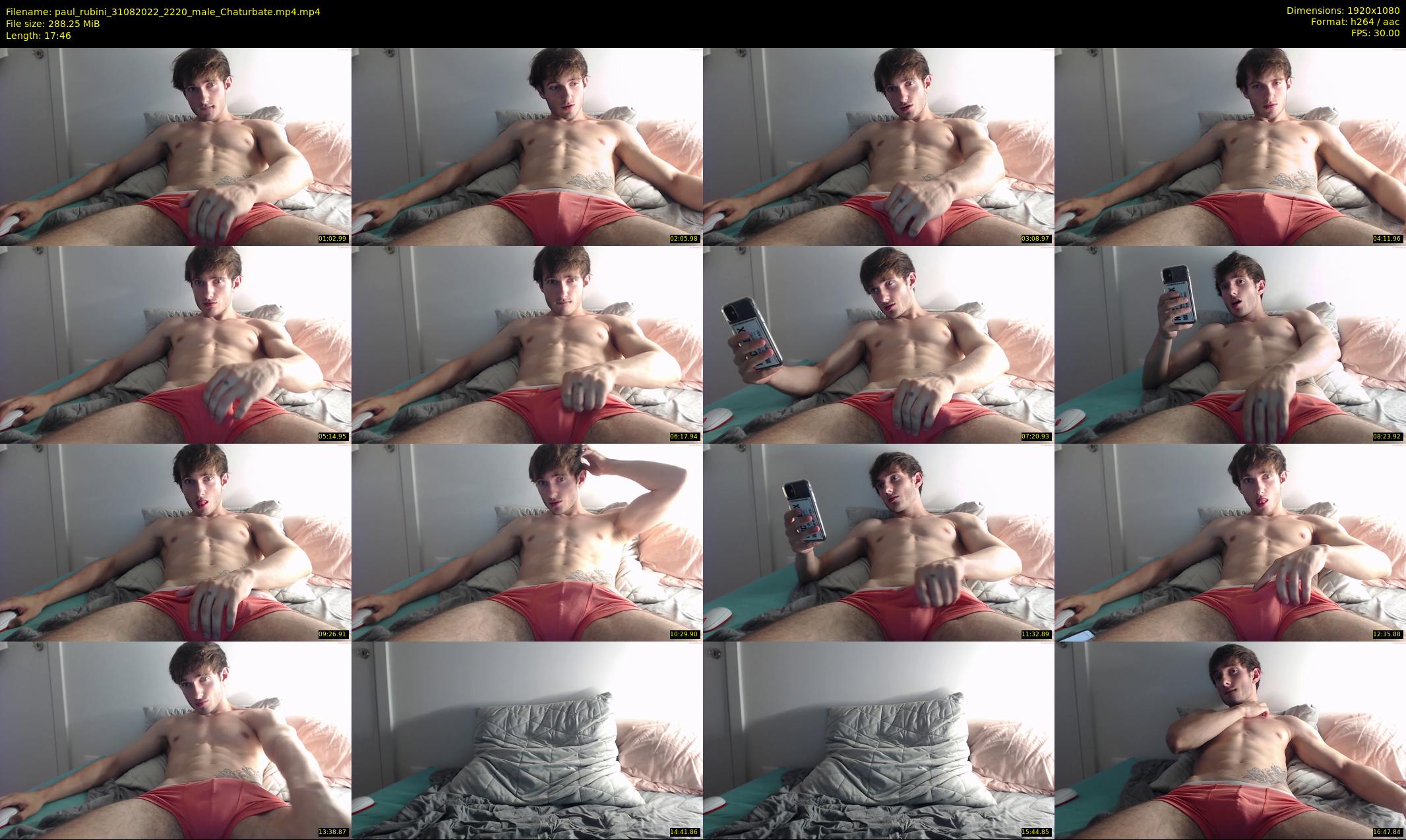 paul_rubini — 18 minute Chaturbate male cam show recording, 1080p, Aug 31, 2022