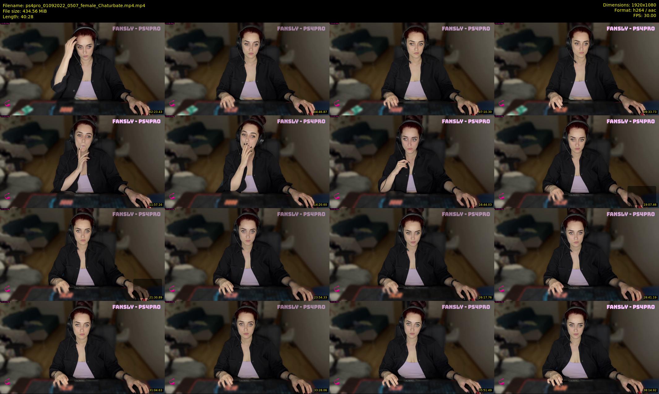 ps4pro — 41 minute Chaturbate female cam show recording, 1080p, Sep 1, 2022