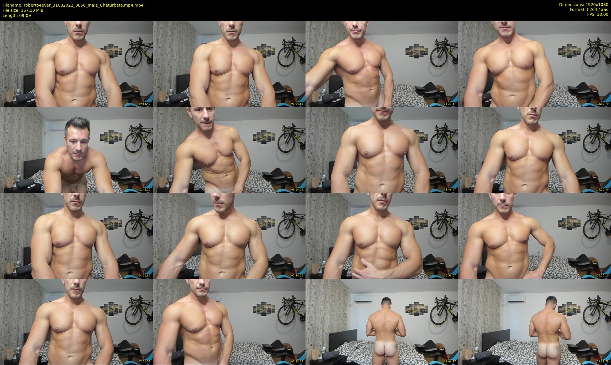 roberto4ever — 10 minute Chaturbate male cam show recording, 1080p, Aug 31, 2022