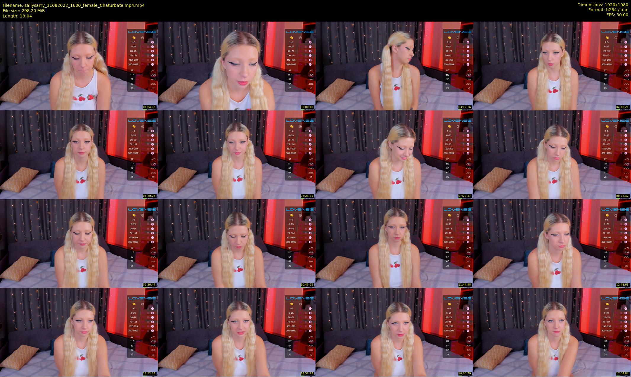 sallysarry — 19 minute Chaturbate couple cam show recording, 1080p, Aug 31, 2022