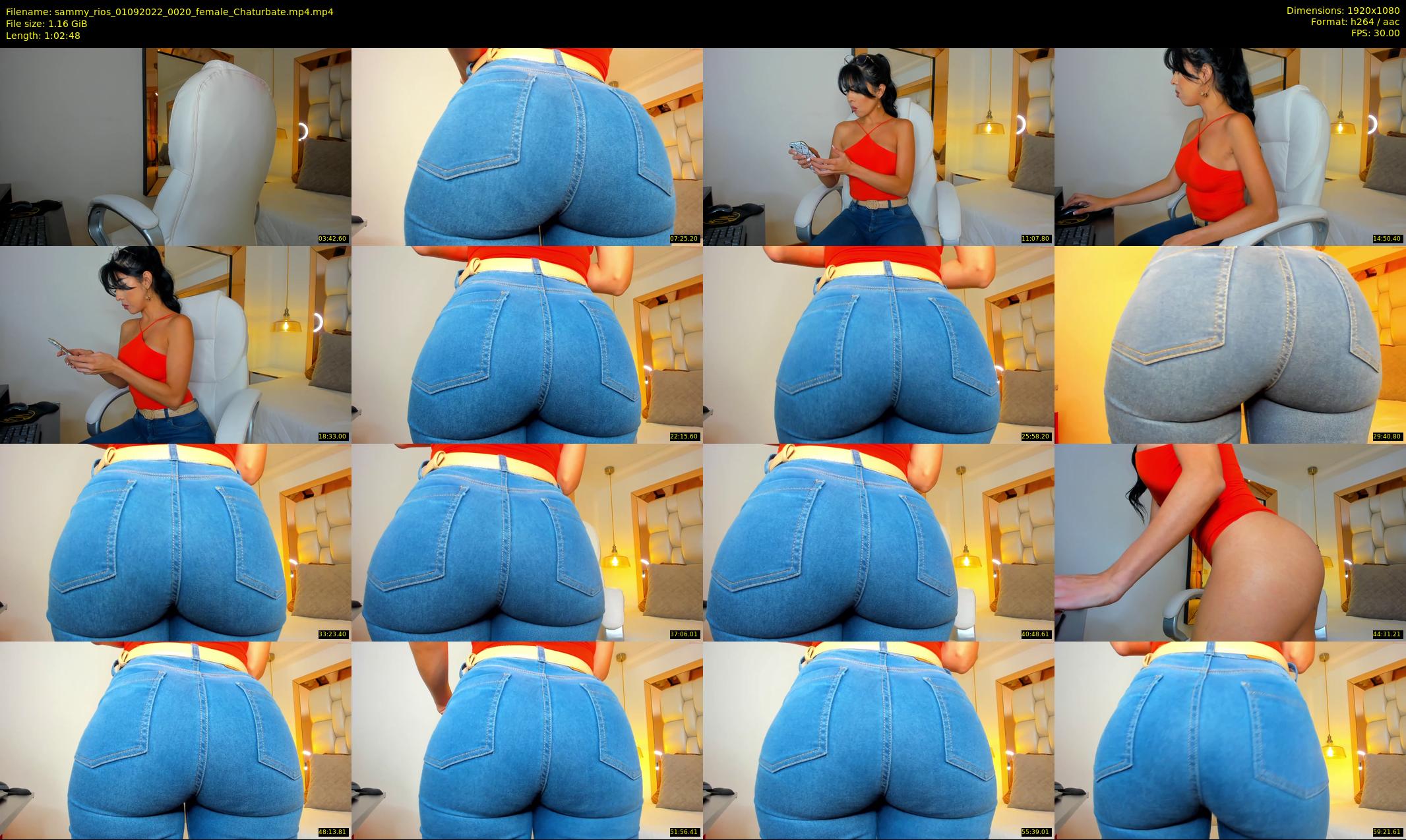 sammy_rios — 63 minute Chaturbate female cam show recording, 1080p, Sep 1, 2022