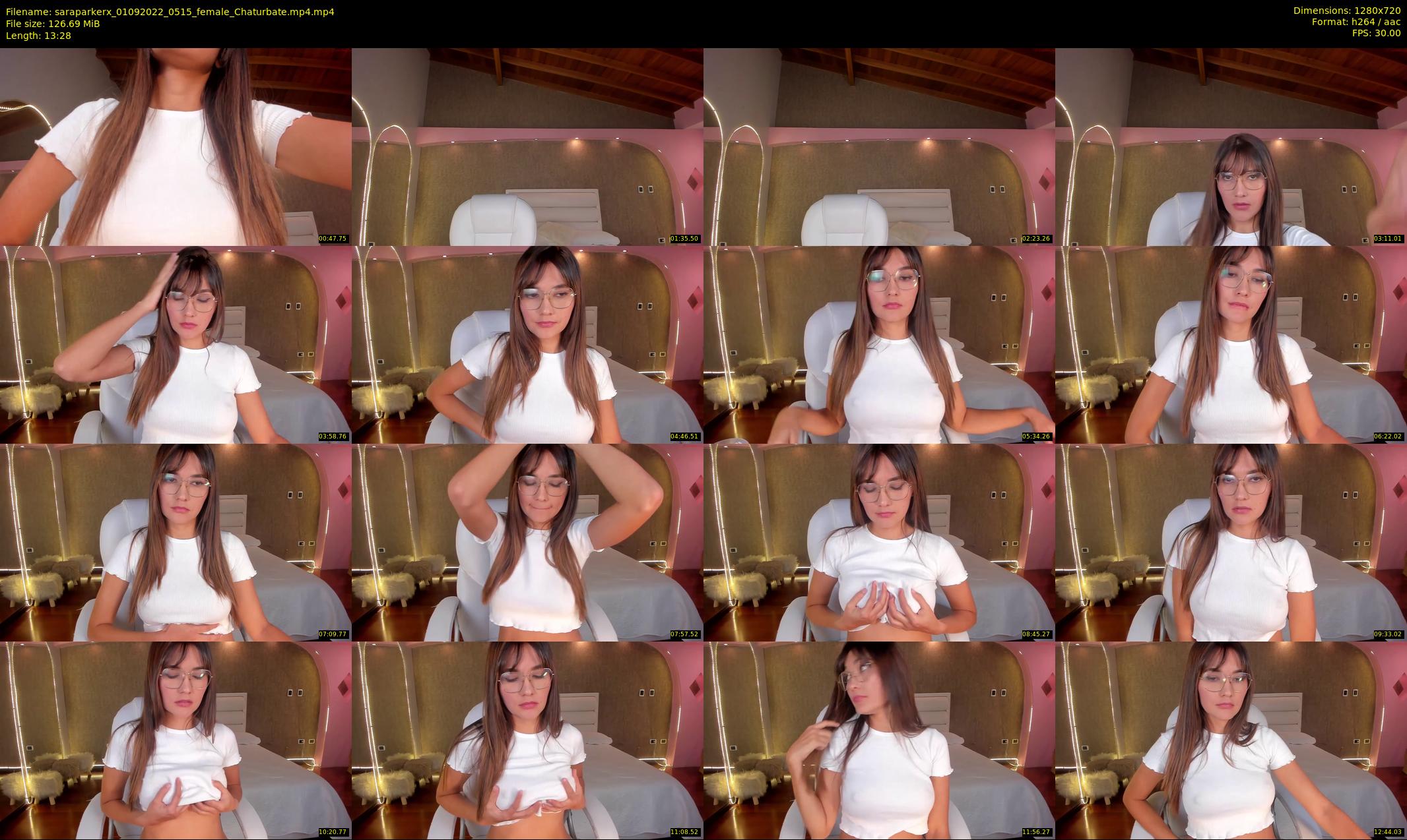saraparkerx — 14 minute Chaturbate female cam show recording, 720p, Sep 1, 2022