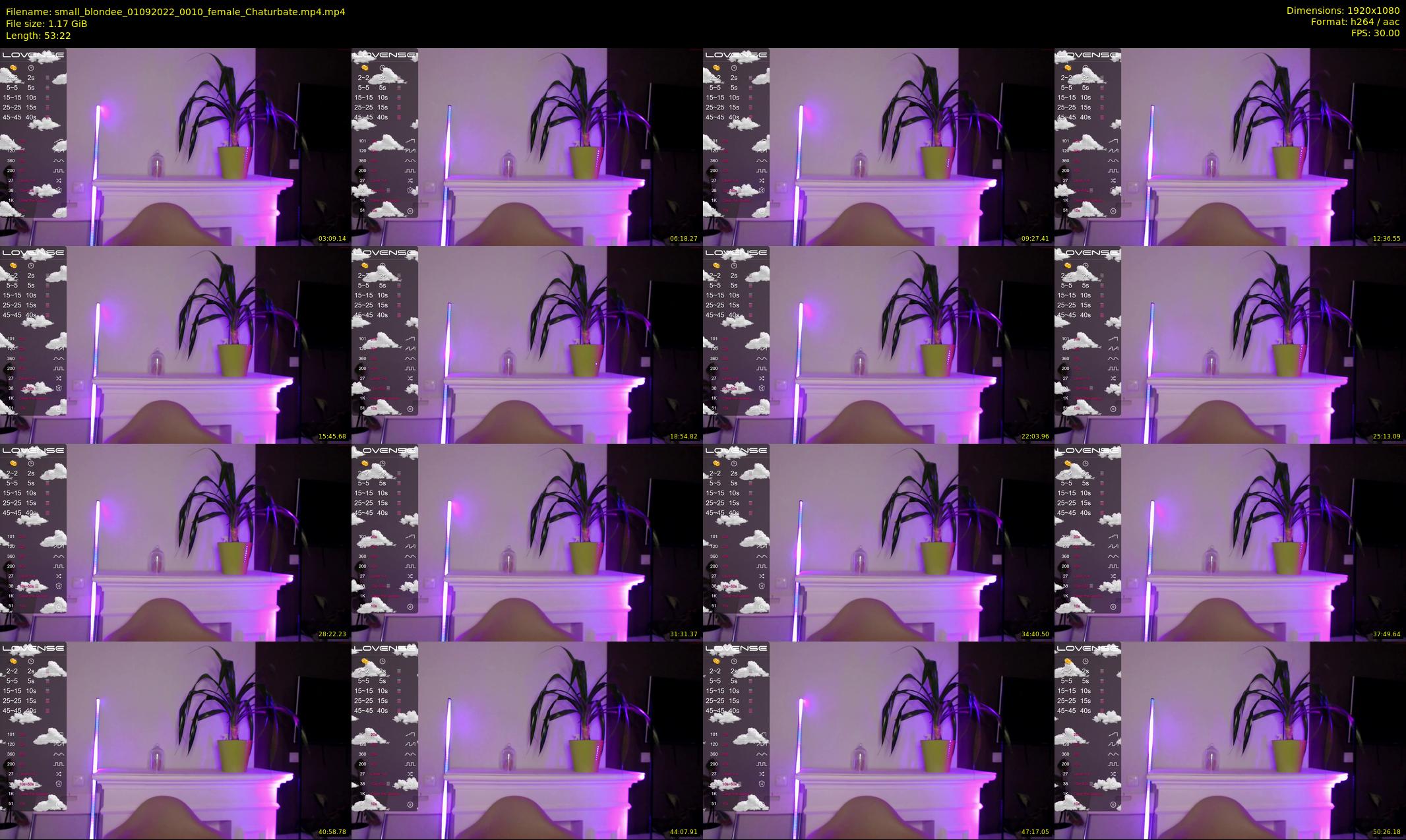small_blondee — 54 minute Chaturbate female cam show recording, 1080p, Sep 1, 2022