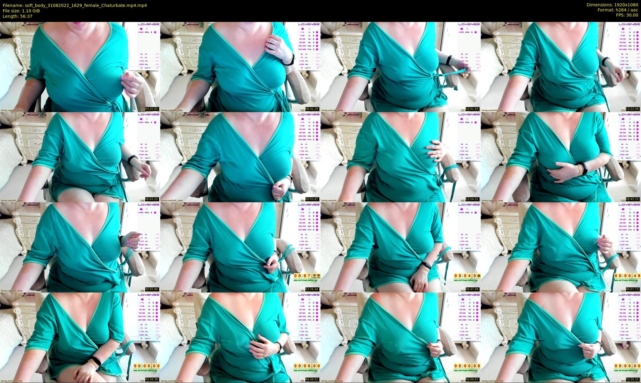 soft_body — 57 minute Chaturbate female cam show recording, 1080p, Aug 31, 2022