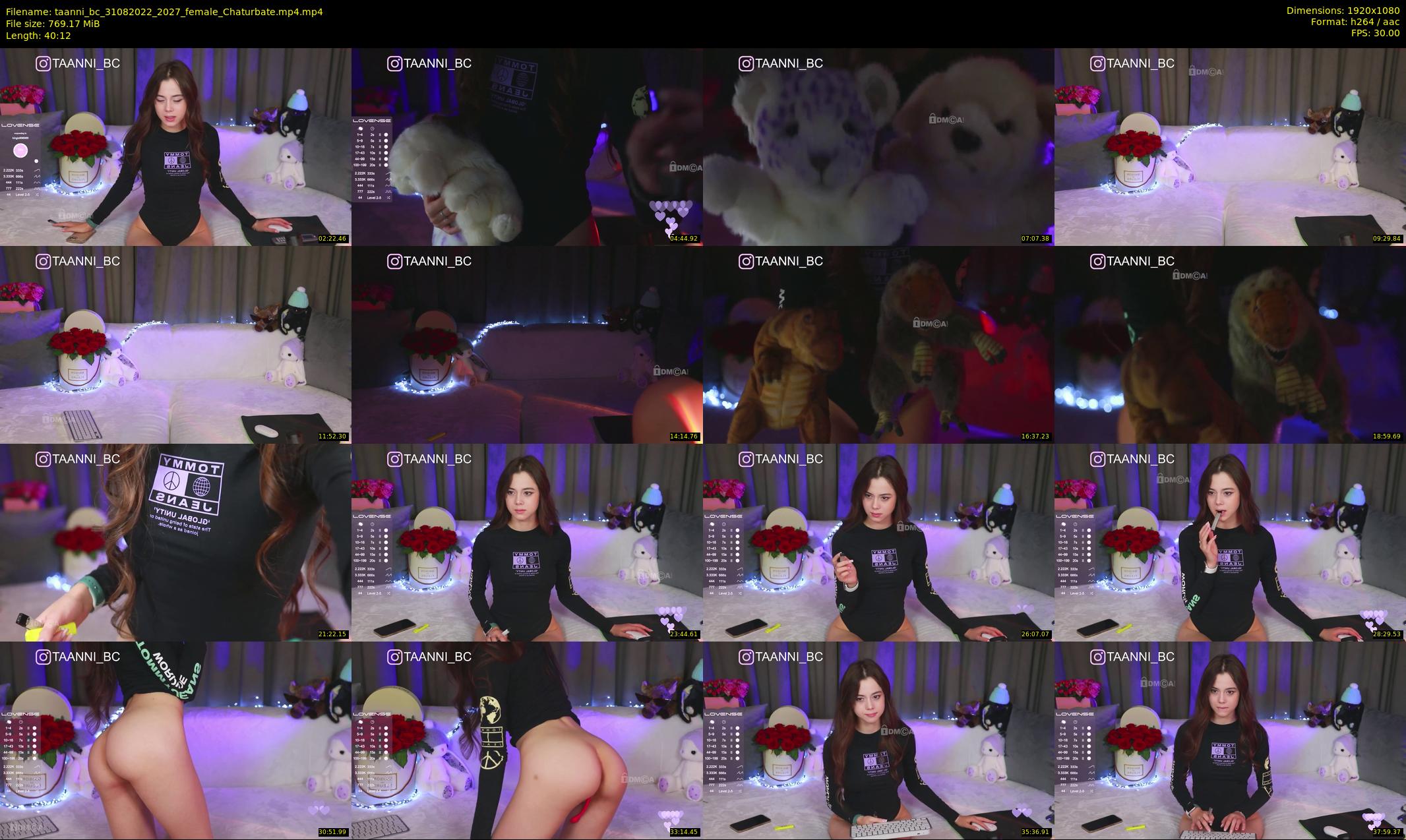 taanni_bc — 41 minute Chaturbate female cam show recording, 1080p, Aug 31, 2022
