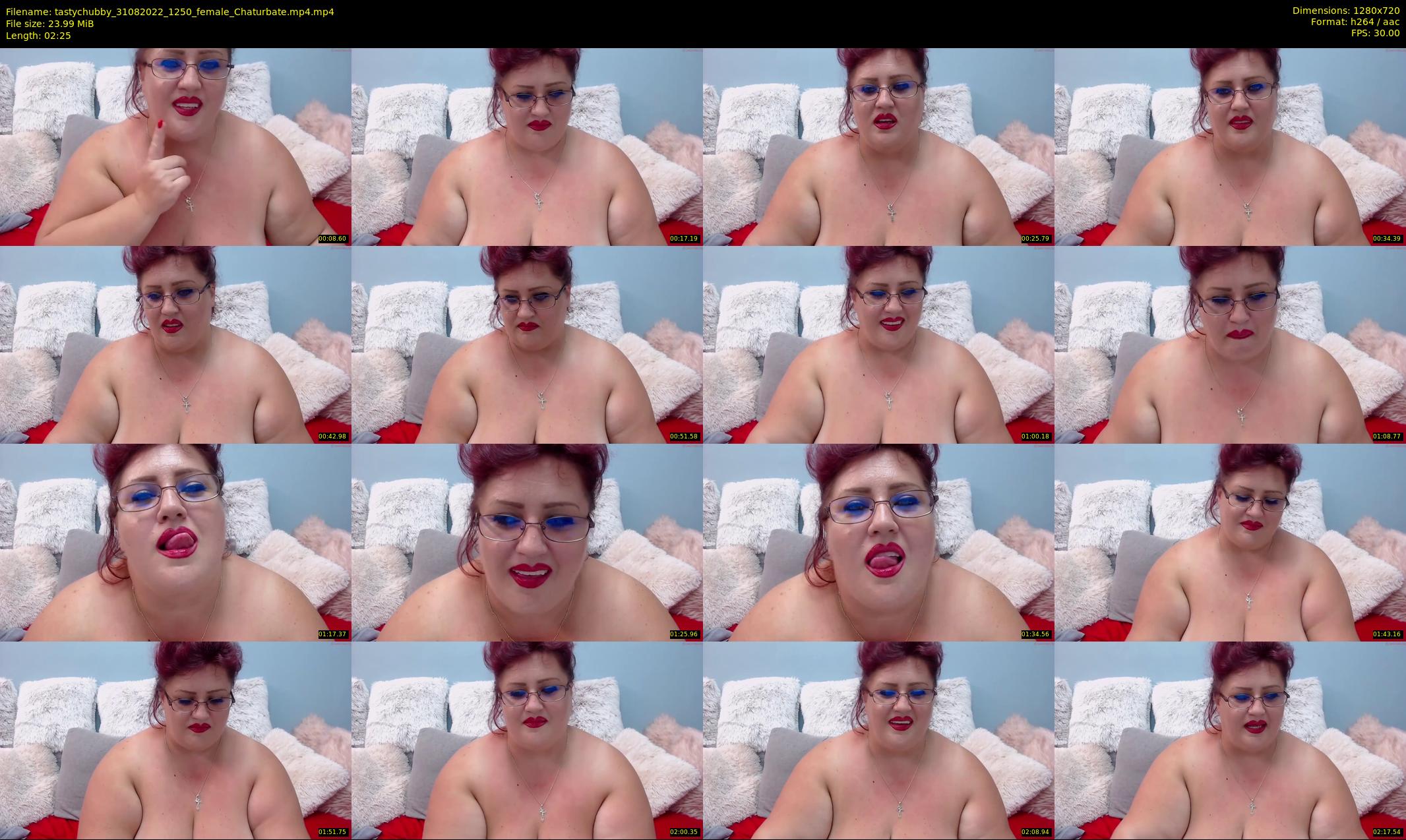 tastychubby — 3 minute Chaturbate female cam show recording, 720p, Aug 31, 2022