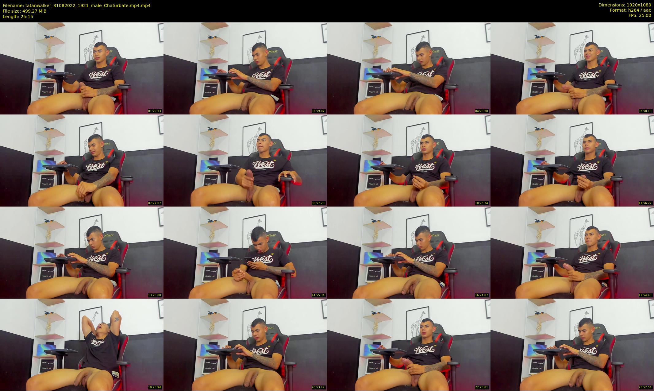 tatanwalker — 26 minute Chaturbate male cam show recording, 1080p, Aug 31, 2022
