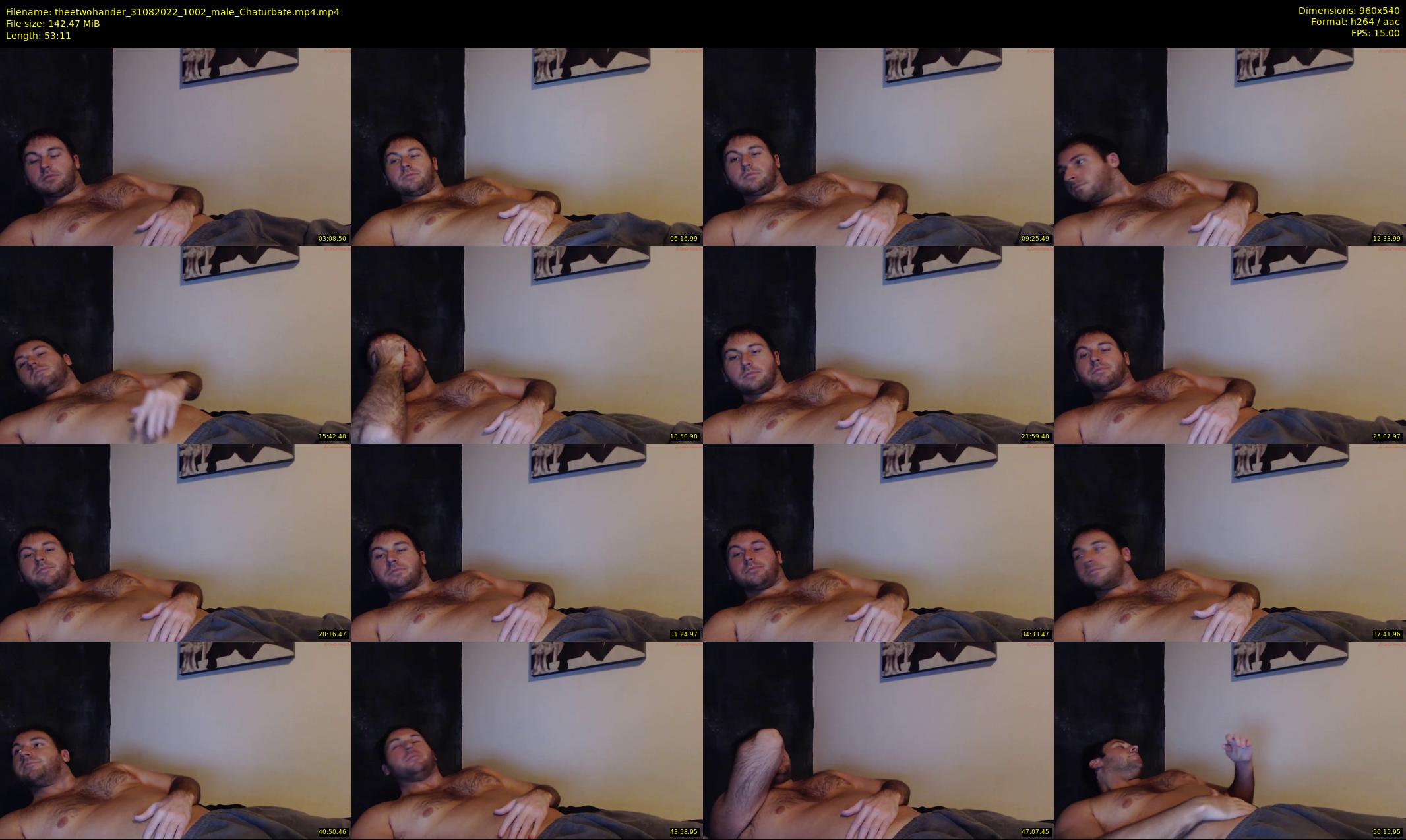 theetwohander — 54 minute Chaturbate male cam show recording, 480p, Aug 31, 2022