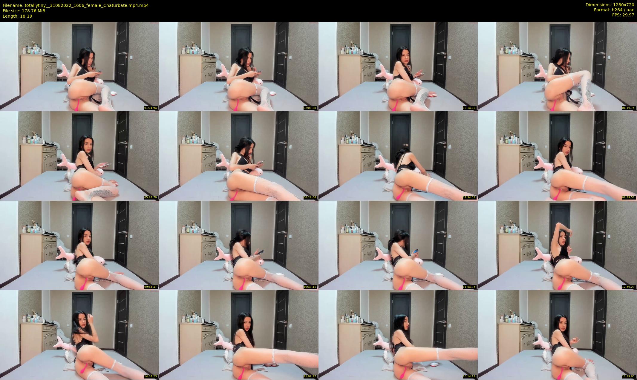 totallytiny_ — 19 minute Chaturbate female cam show recording, 720p, Aug 31, 2022
