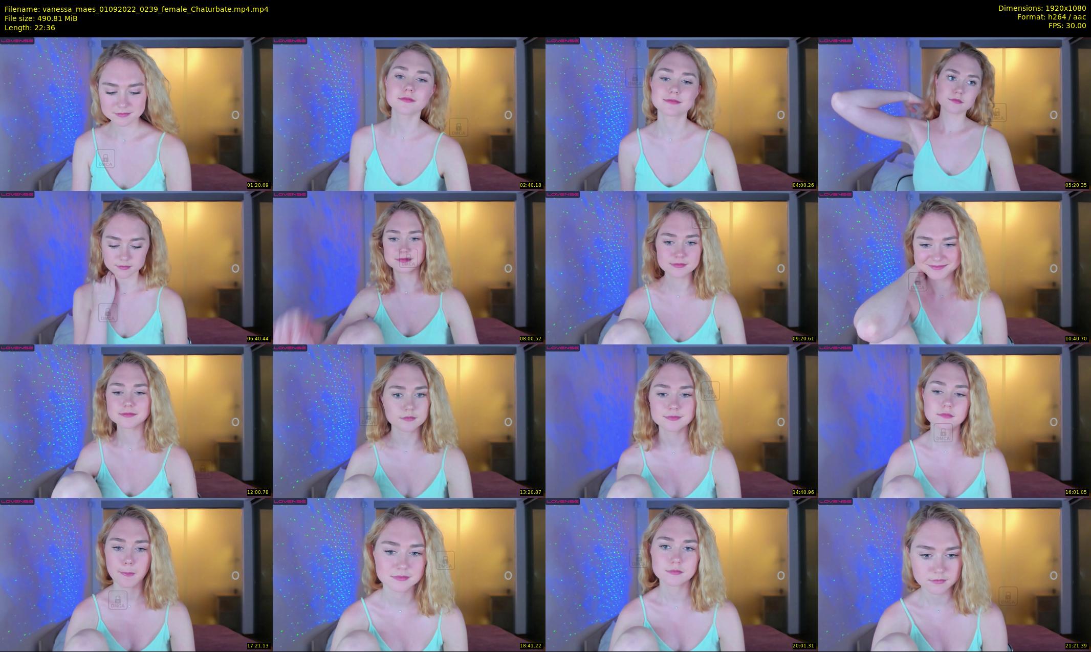 vanessa_maes — 23 minute Chaturbate female cam show recording, 1080p, Sep 1, 2022