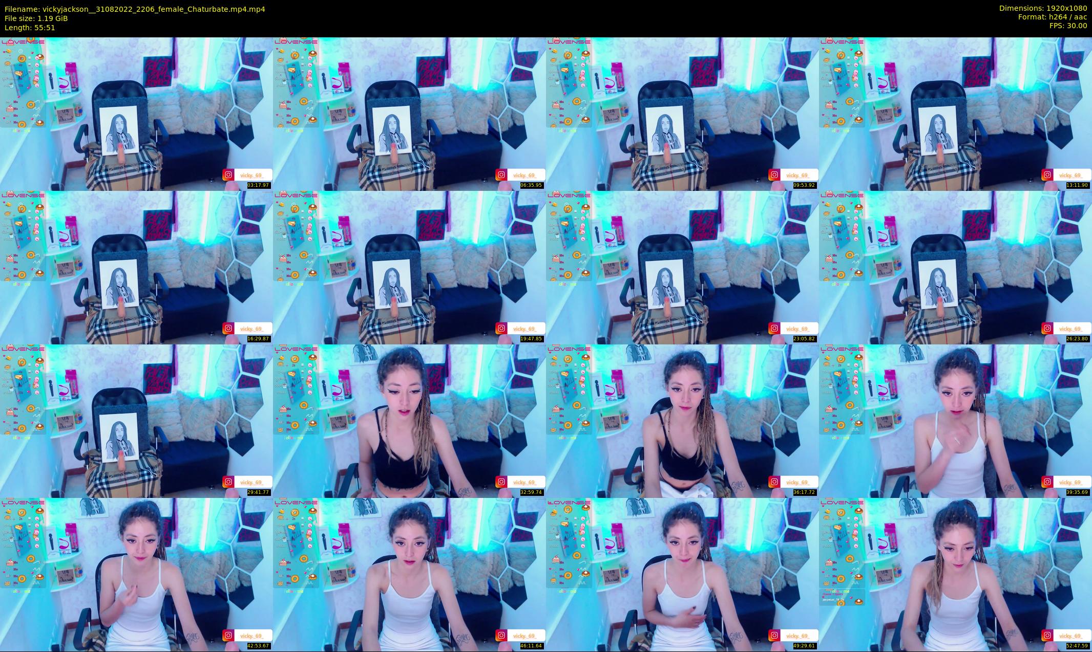 vickyjackson_ — 56 minute Chaturbate female cam show recording, 1080p, Aug 31, 2022
