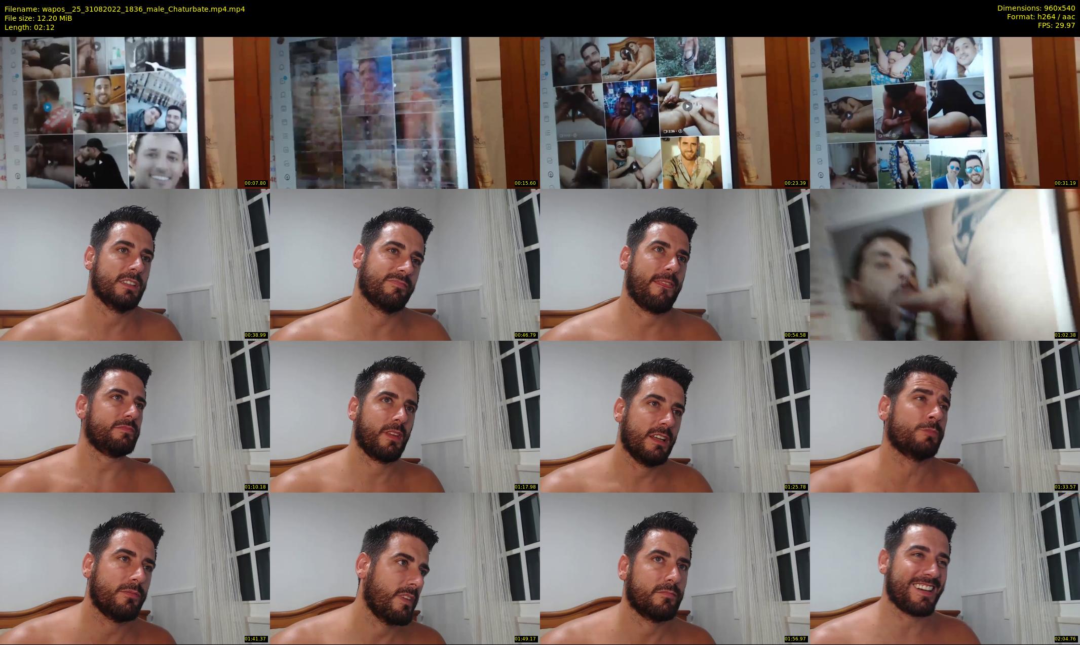 wapos__25 — 3 minute Chaturbate male cam show recording, 480p, Aug 31, 2022