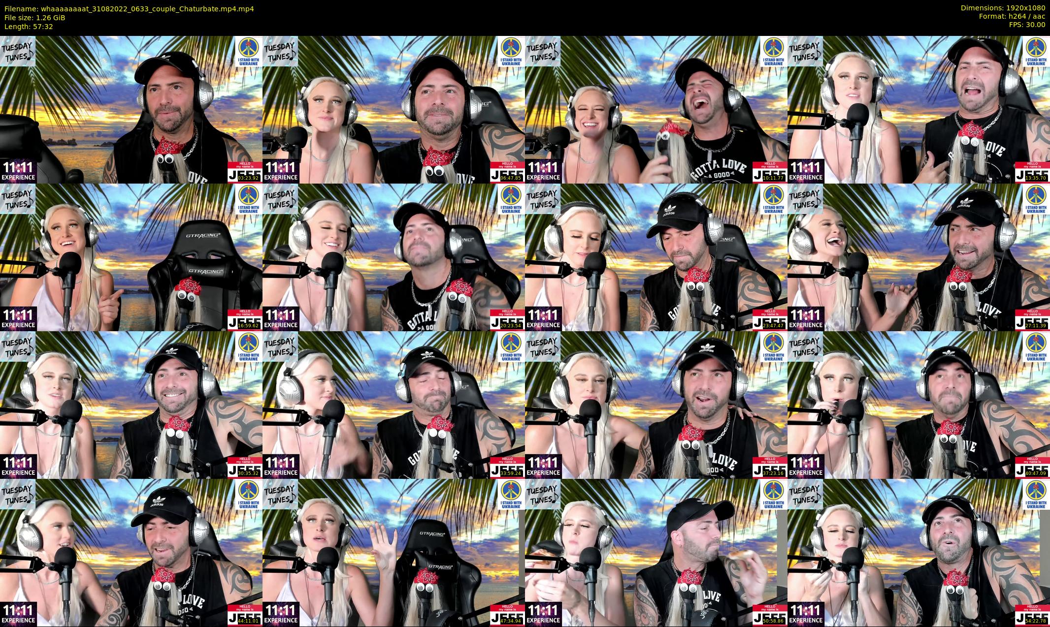 whaaaaaaaat — 58 minute Chaturbate couple cam show recording, 1080p, Aug 31, 2022