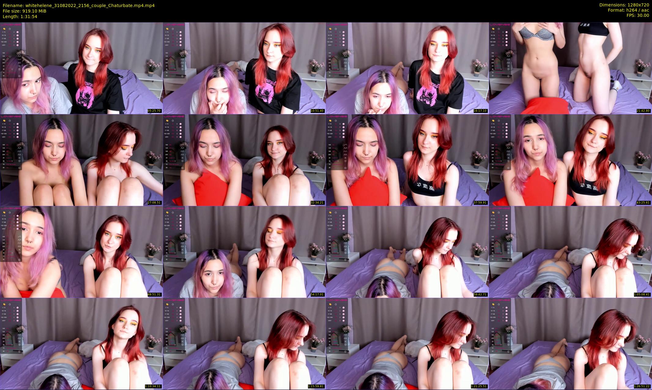 whitehelene — 92 minute Chaturbate female cam show recording, 720p, Aug 31, 2022
