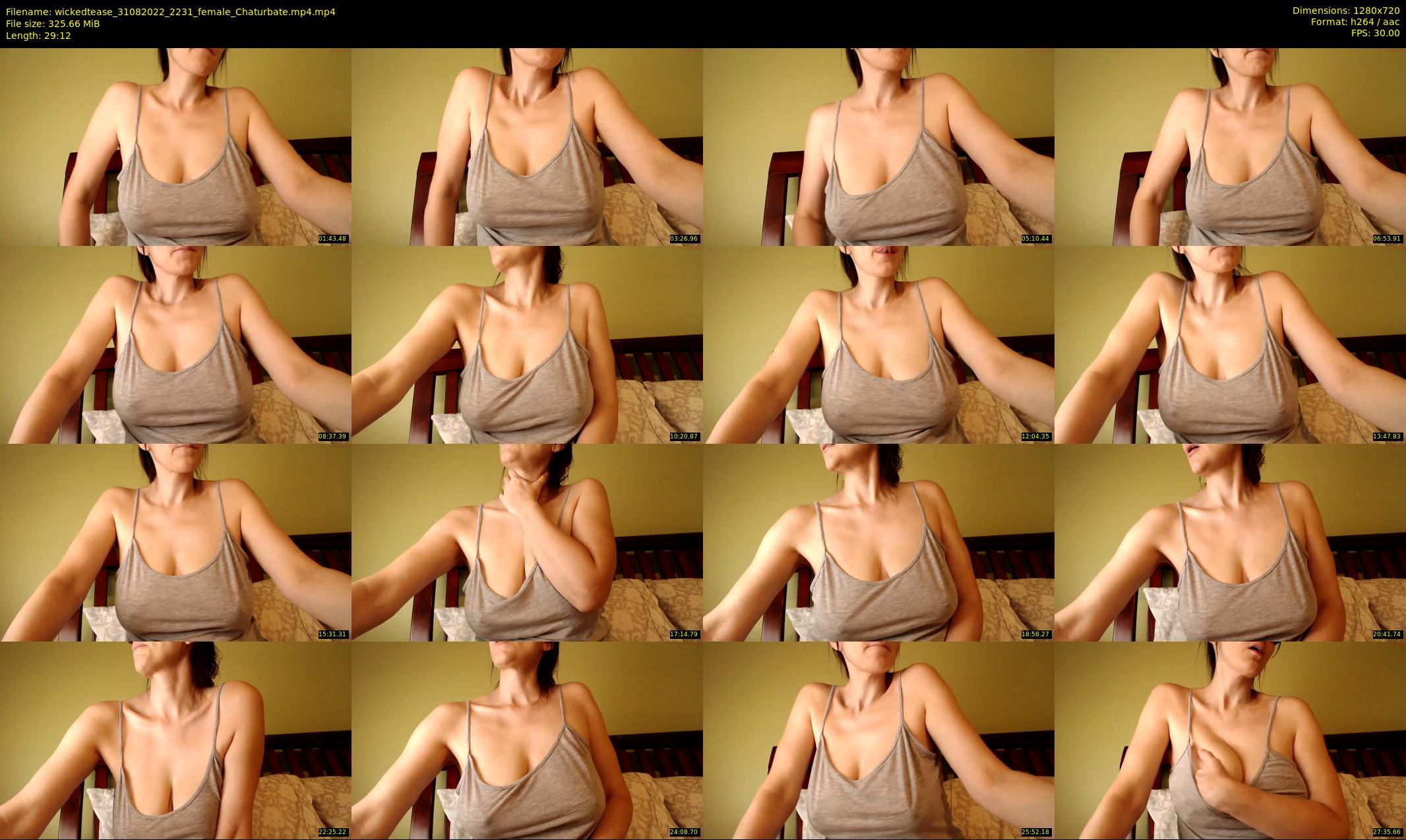 wickedtease — 30 minute Chaturbate female cam show recording, 720p, Aug 31, 2022