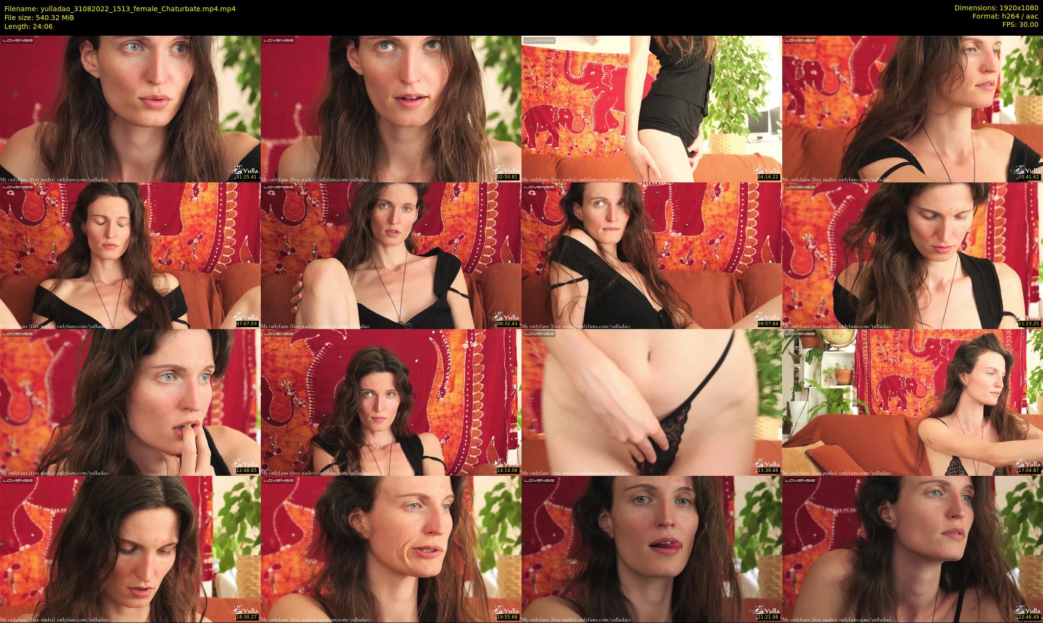 yulladao — 25 minute Chaturbate female cam show recording, 1080p, Aug 31, 2022