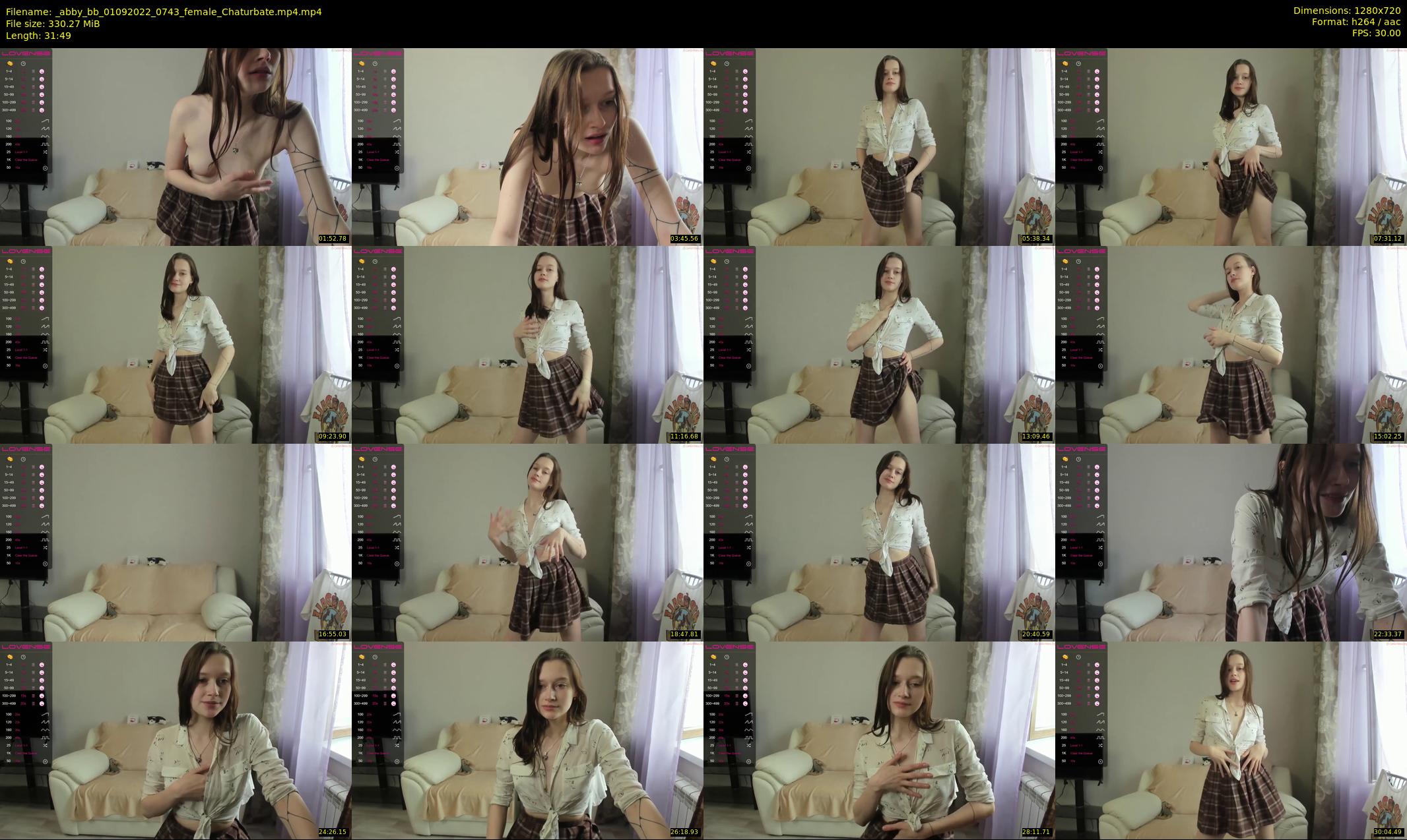 _abby_bb — 32 minute Chaturbate female cam show recording, 720p, Sep 1, 2022