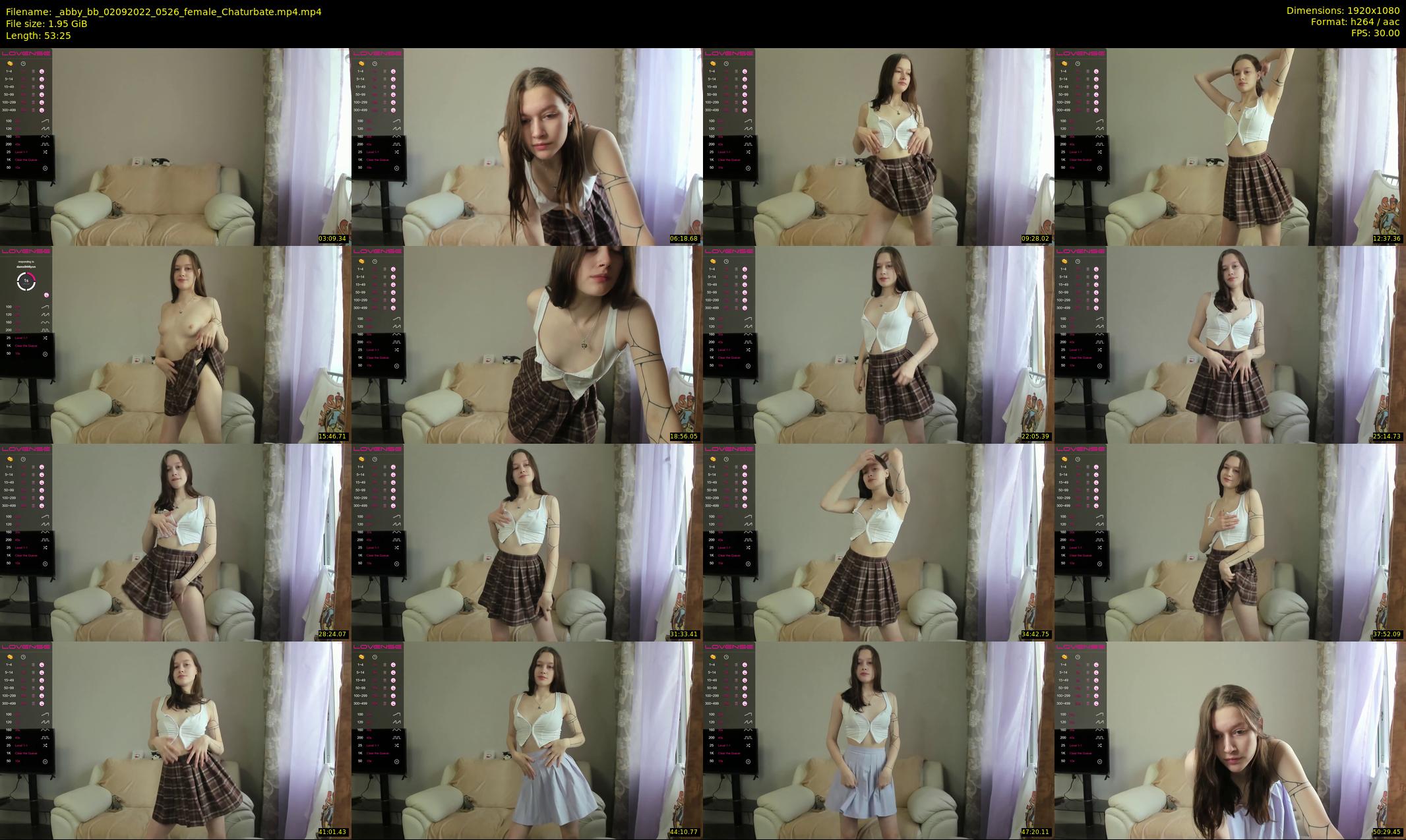 _abby_bb — 54 minute Chaturbate female cam show recording, 1080p, Sep 2, 2022