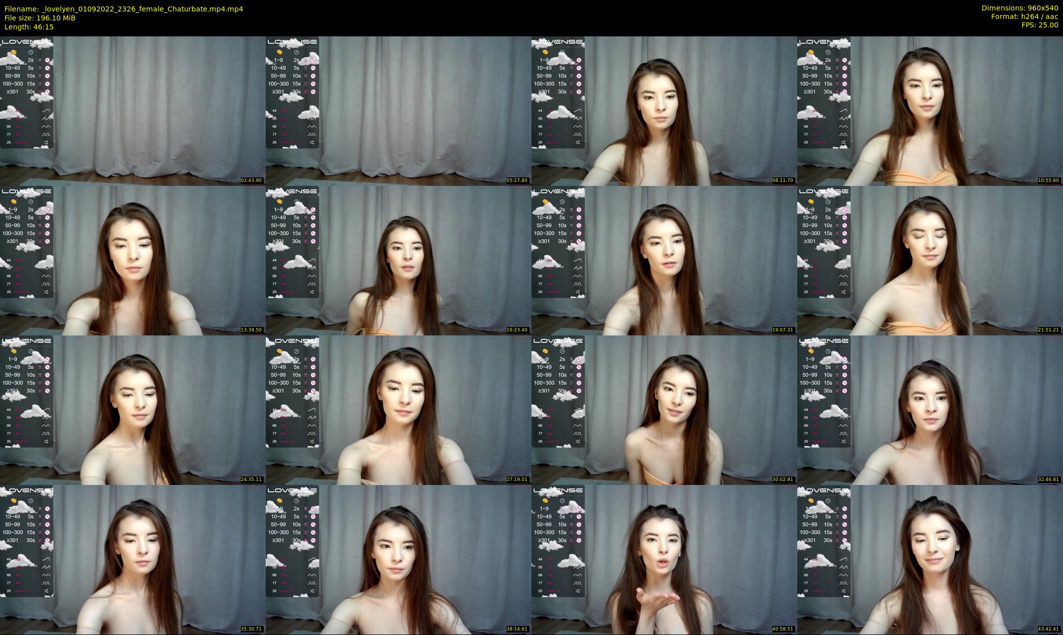 _lovelyen — 47 minute Chaturbate female cam show recording, 480p, Sep 1, 2022