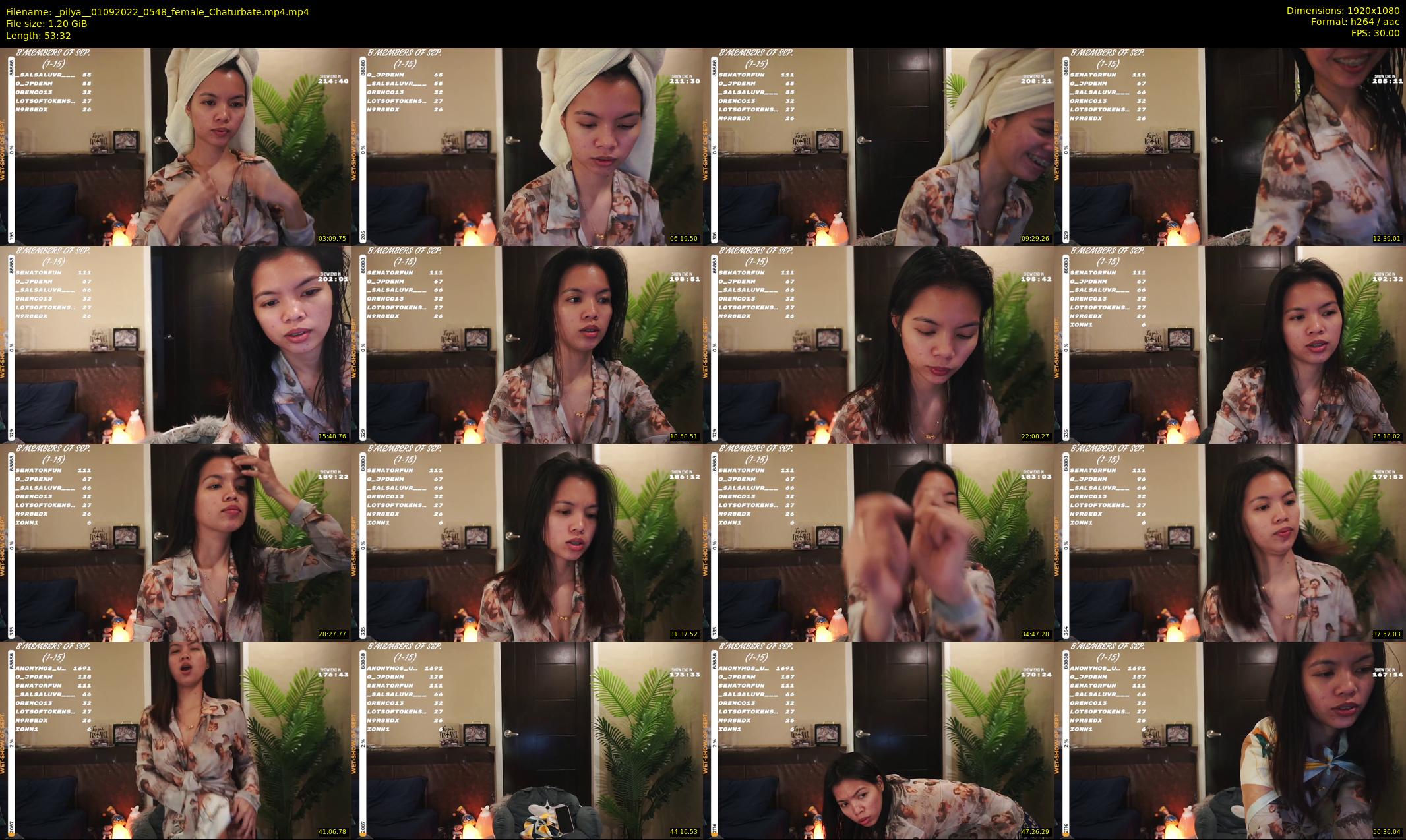 _pilya_ — 54 minute Chaturbate female cam show recording, 1080p, Sep 1, 2022