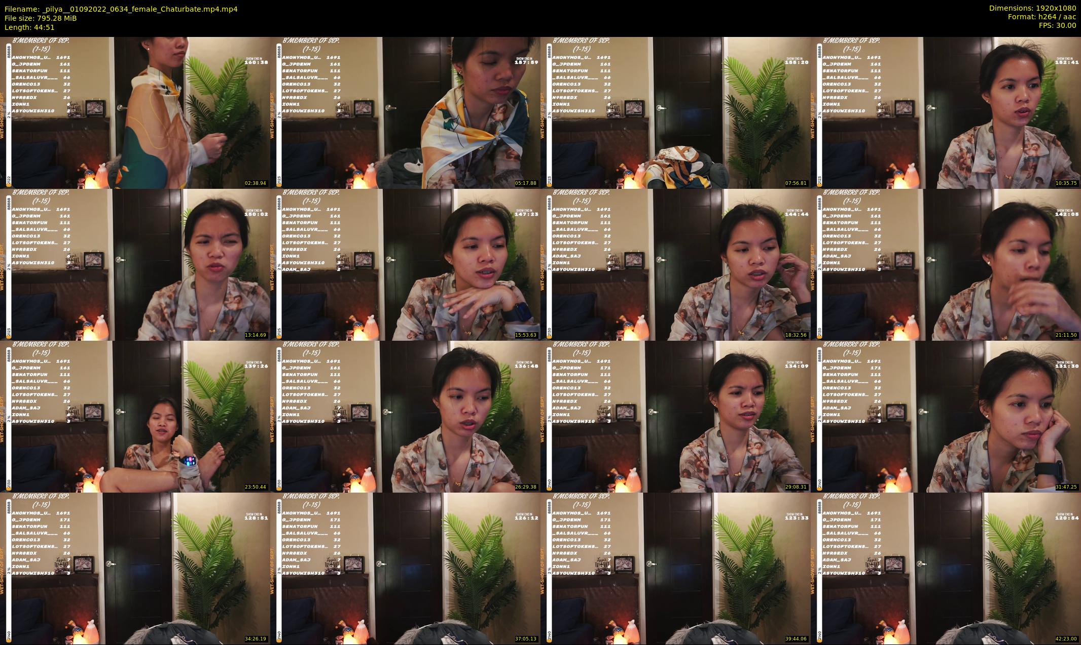 _pilya_ — 45 minute Chaturbate female cam show recording, 1080p, Sep 1, 2022
