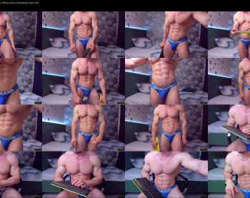 adam_muscle_ — 55 minute Chaturbate male cam show recording, 1080p, Sep 1, 2022