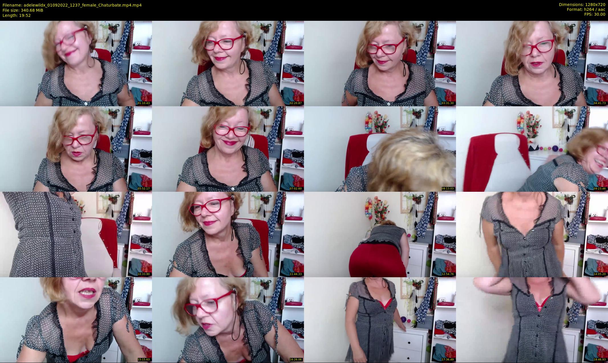 adelewildx — 20 minute Chaturbate female cam show recording, 720p, Sep 1, 2022