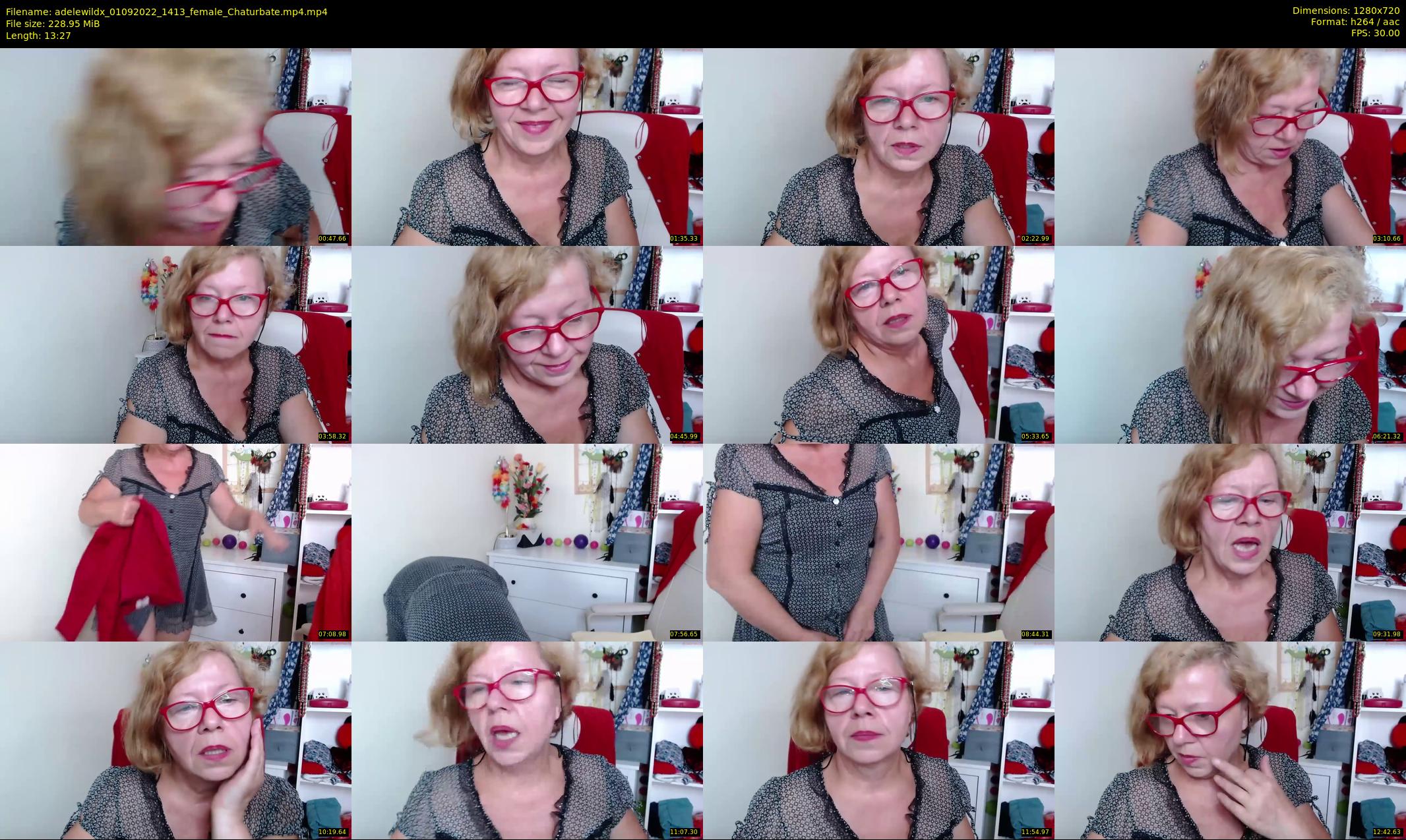 adelewildx — 14 minute Chaturbate female cam show recording, 720p, Sep 1, 2022