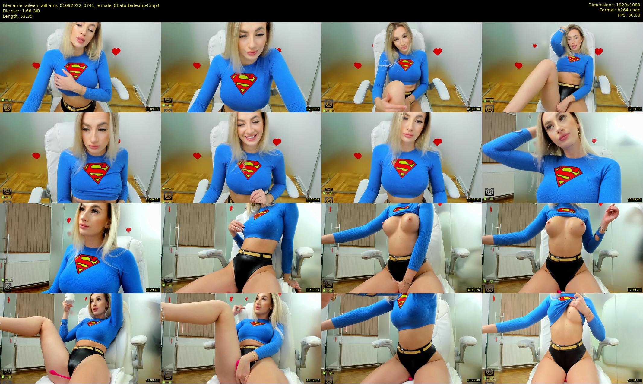 aileen_williams — 54 minute Chaturbate female cam show recording, 1080p, Sep 1, 2022