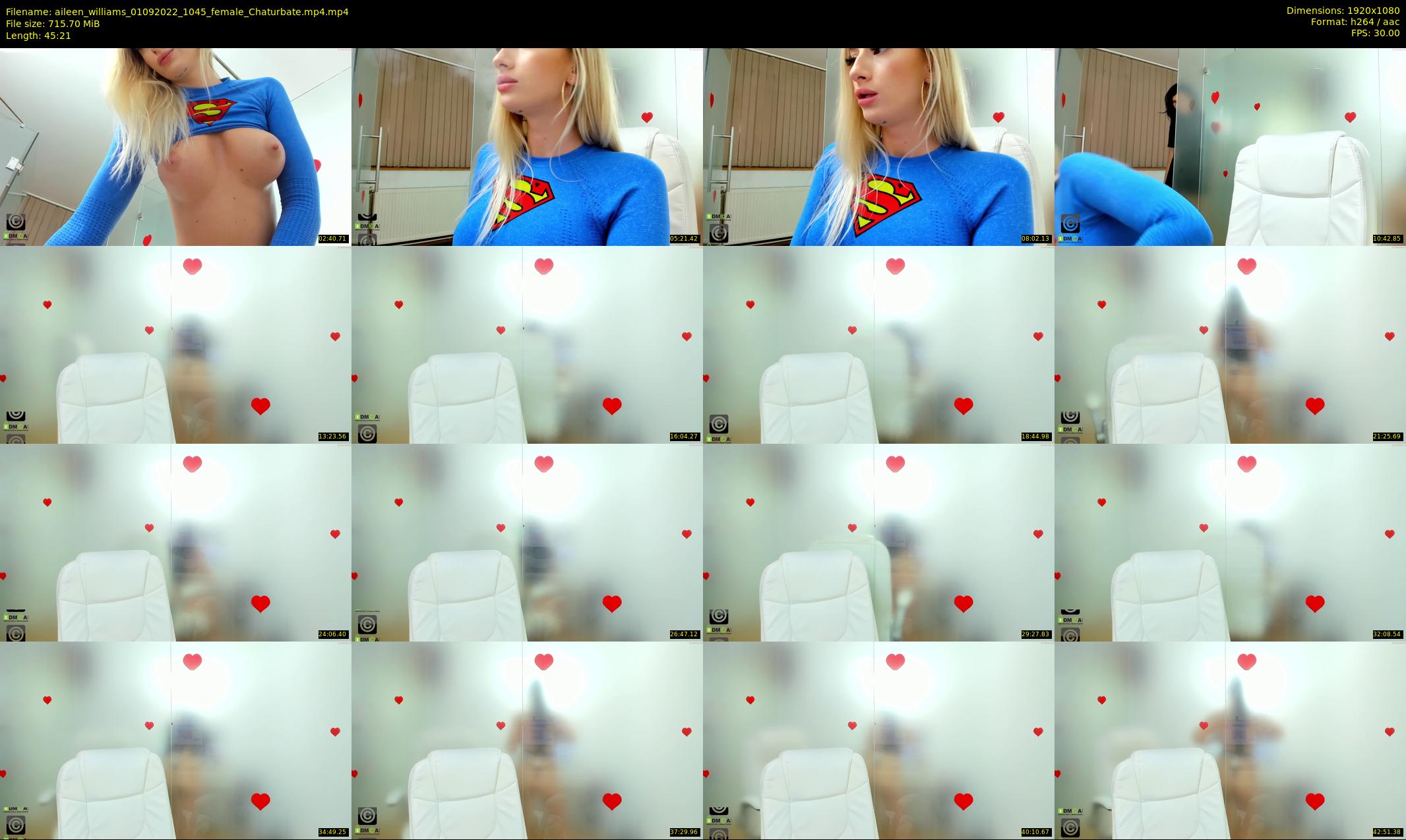aileen_williams — 46 minute Chaturbate female cam show recording, 1080p, Sep 1, 2022