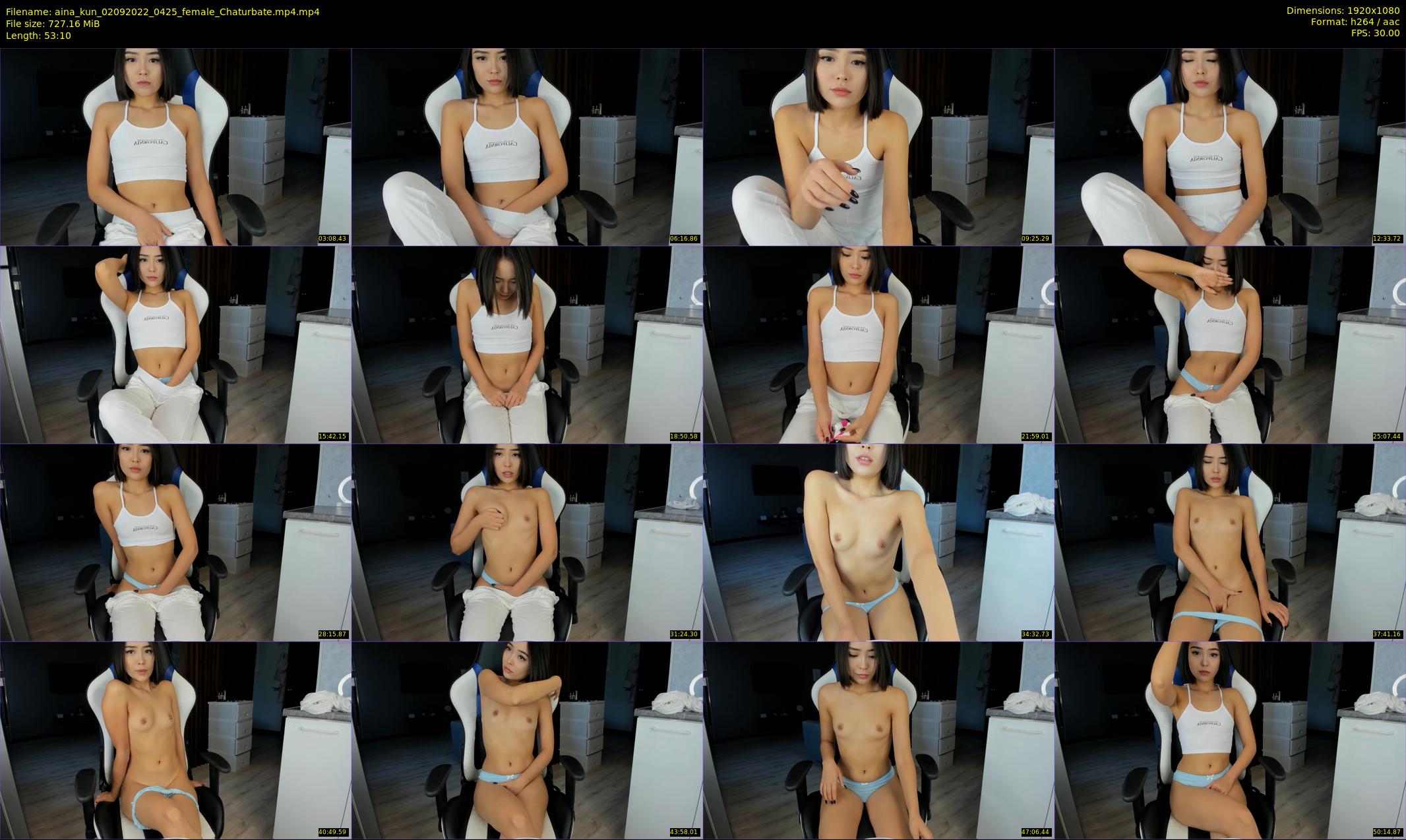 aina_kun — 54 minute Chaturbate female cam show recording, 1080p, Sep 2, 2022