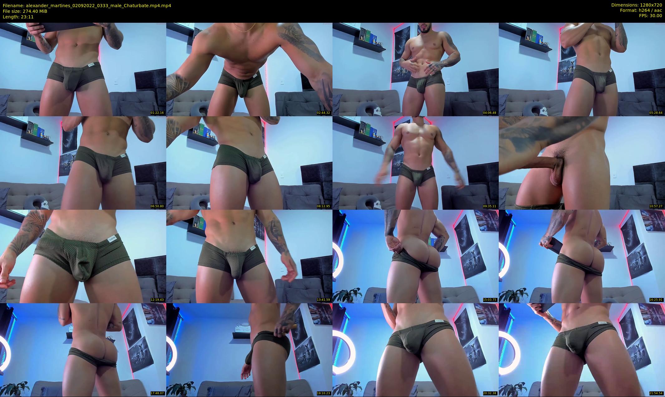 alexander_martines — 24 minute Chaturbate male cam show recording, 720p, Sep 2, 2022