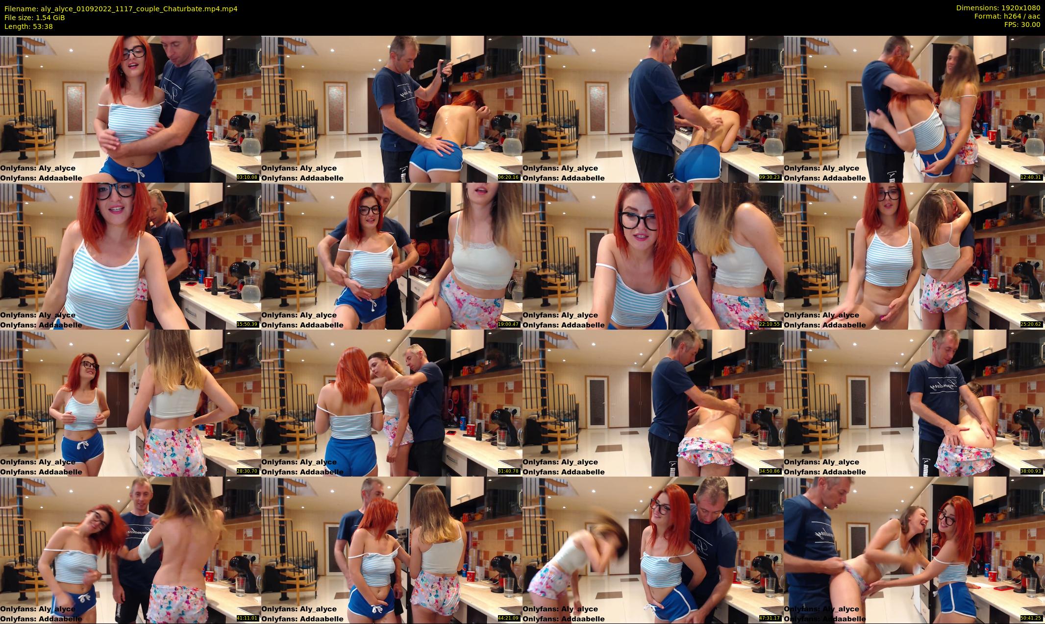aly_alyce — 54 minute Chaturbate female cam show recording, 1080p, Sep 1, 2022