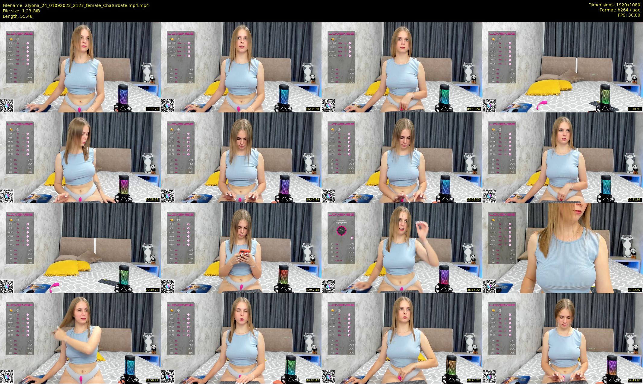alyona_24 — 56 minute Chaturbate female cam show recording, 1080p, Sep 1, 2022