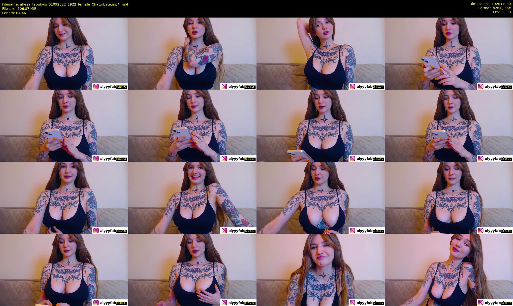 alyssa_fabulous — 5 minute Chaturbate female cam show recording, 1080p, Sep 1, 2022