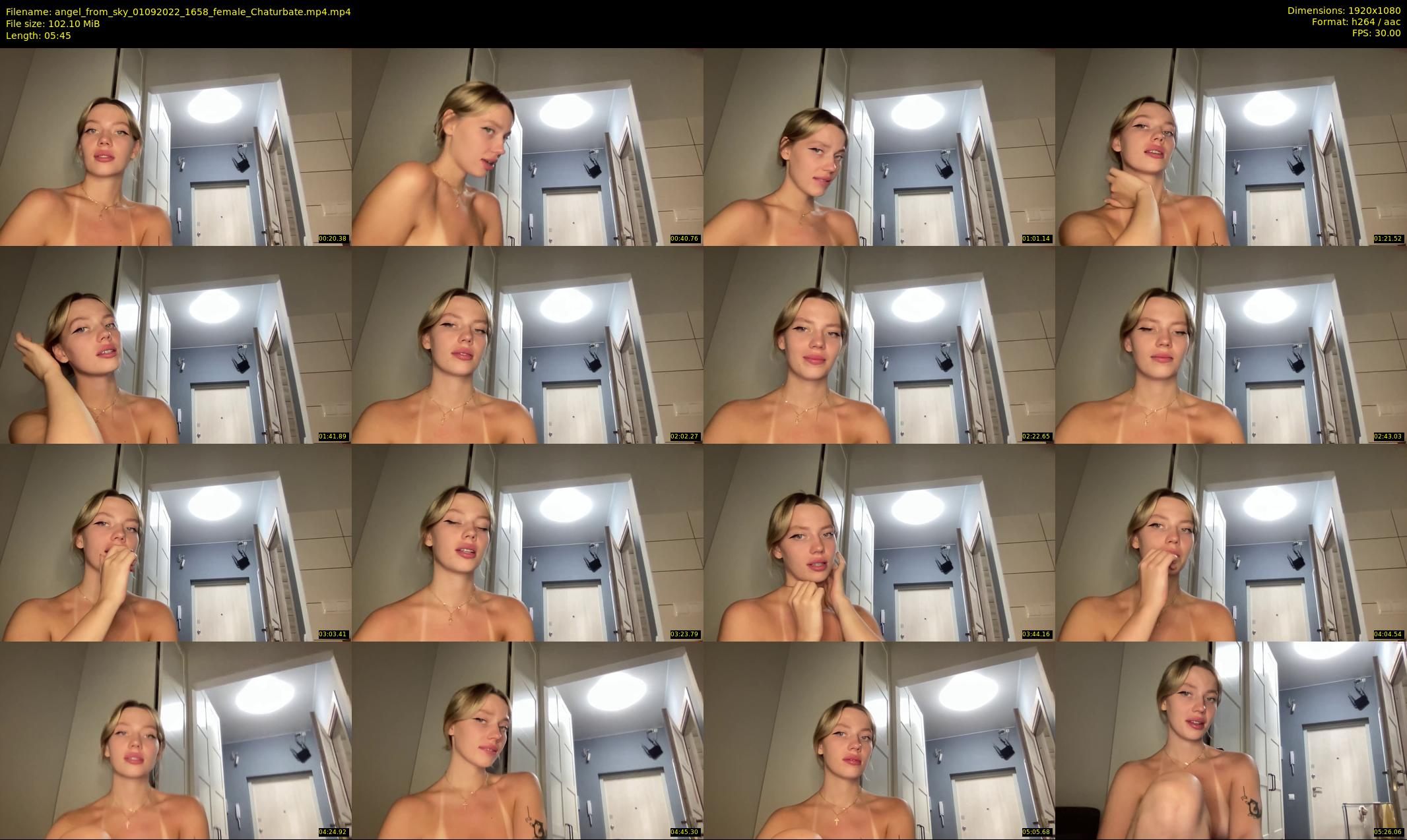 angel_from_sky — 6 minute Chaturbate female cam show recording, 1080p, Sep 1, 2022