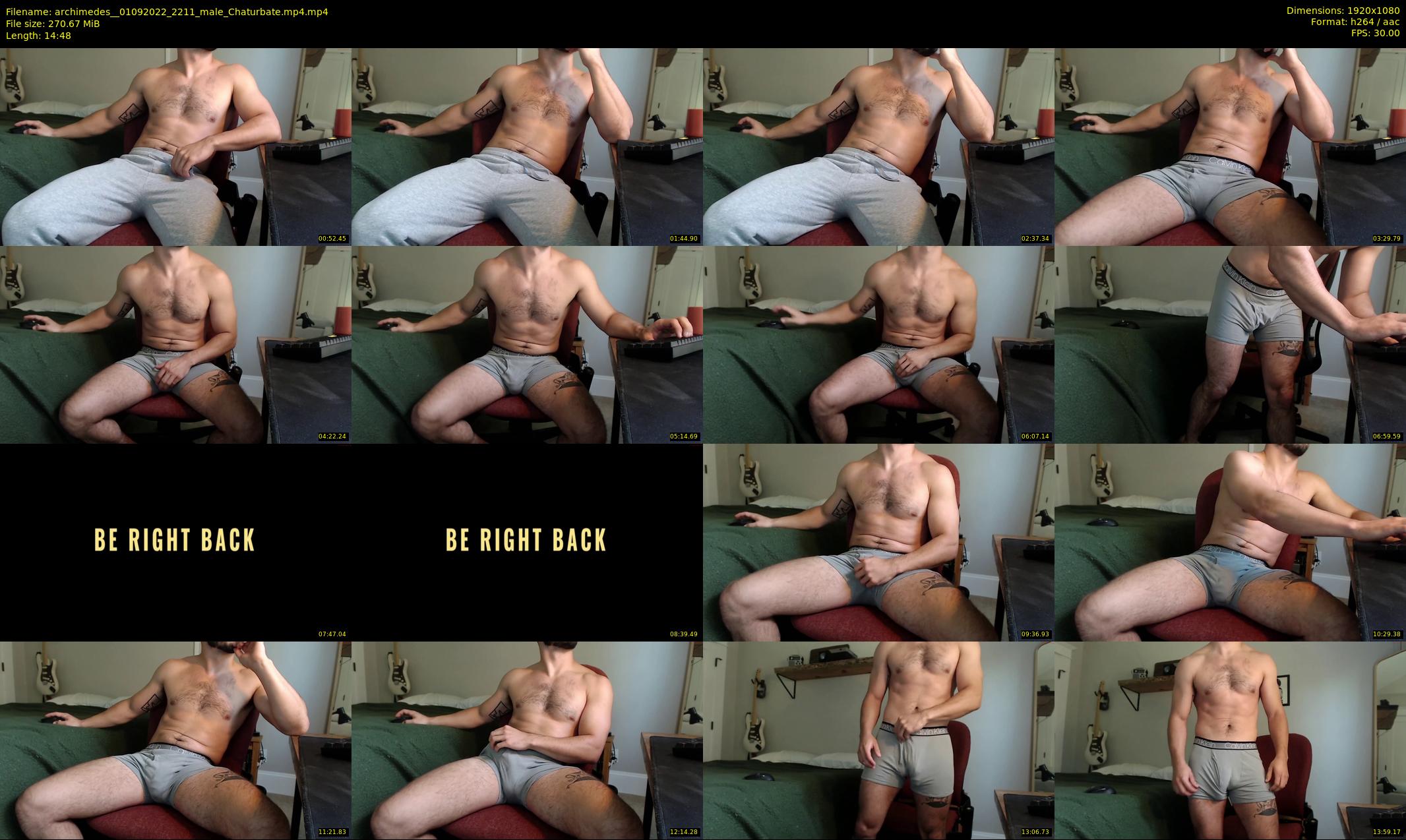 archimedes_ — 15 minute Chaturbate male cam show recording, 1080p, Sep 1, 2022